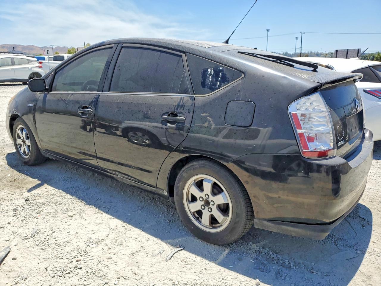 2007 Toyota Prius Base Black vin: JTDKB20U477564303