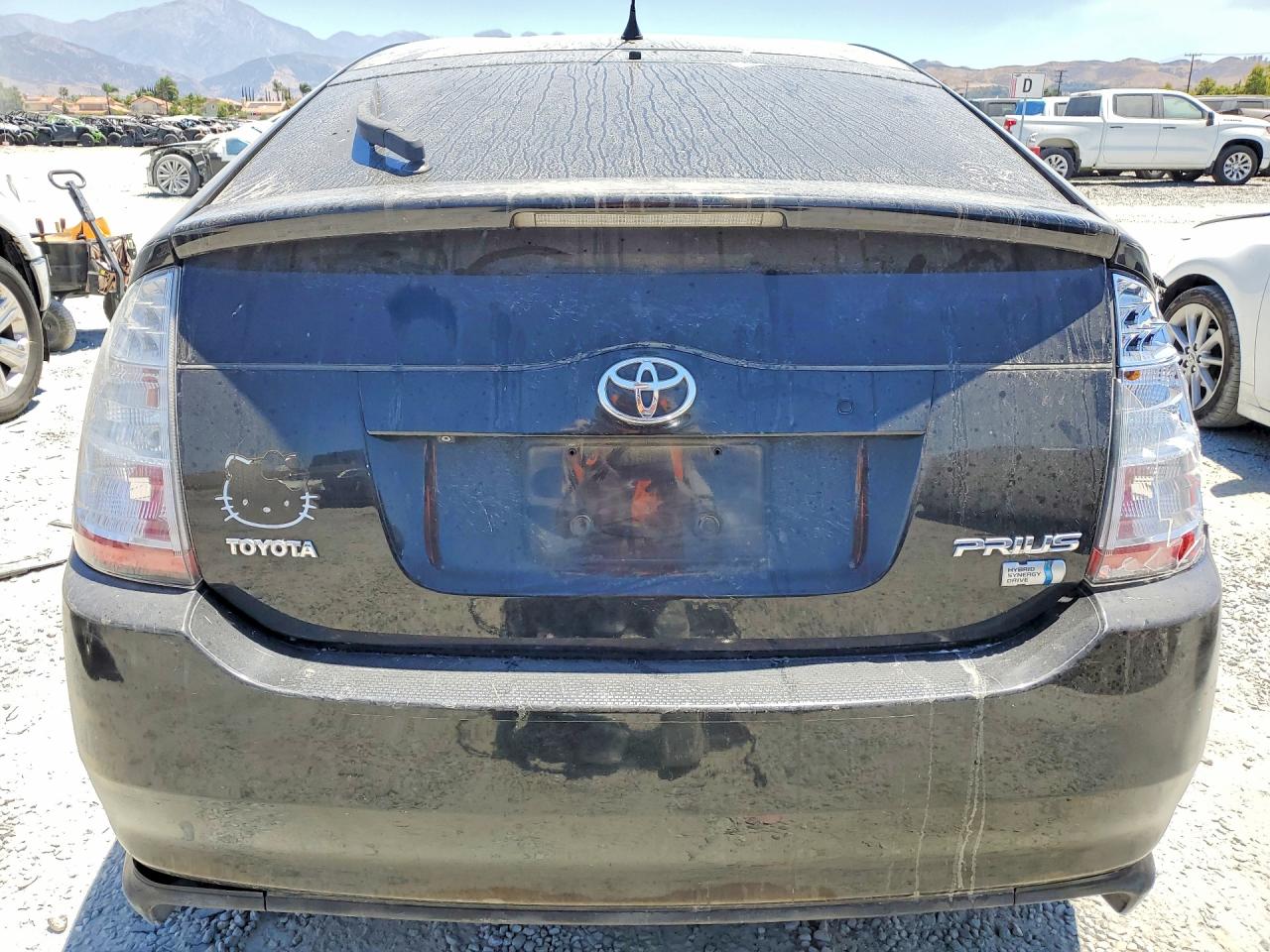 2007 Toyota Prius Base Black vin: JTDKB20U477564303