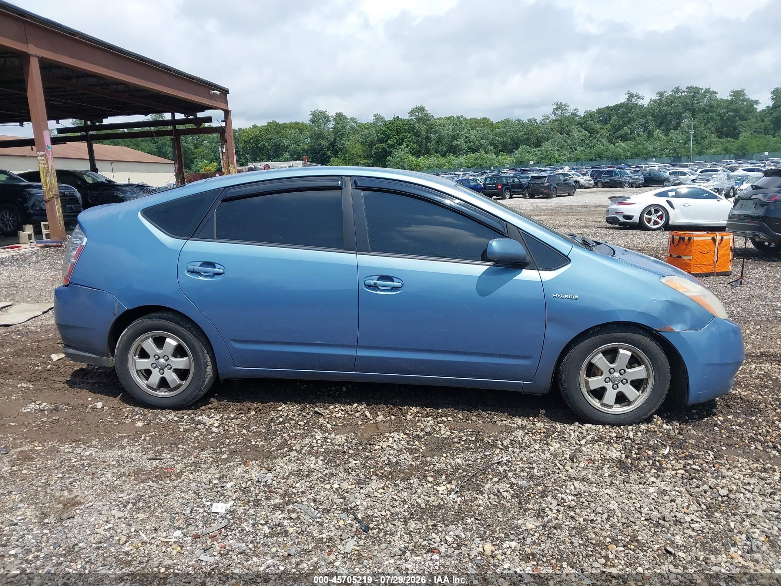 2007 Toyota Prius   Blue vin: JTDKB20U477575673