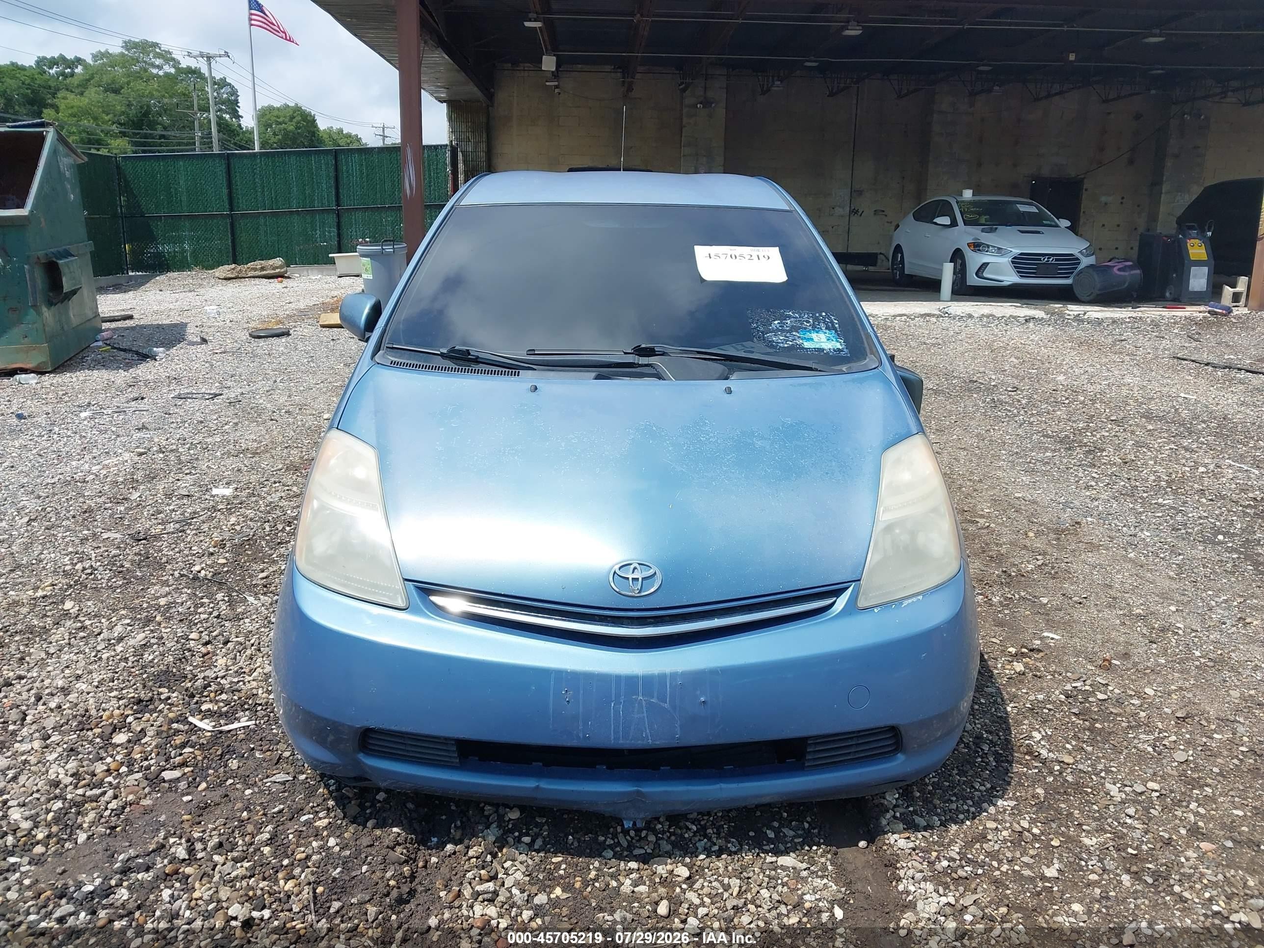 2007 Toyota Prius   Blue vin: JTDKB20U477575673