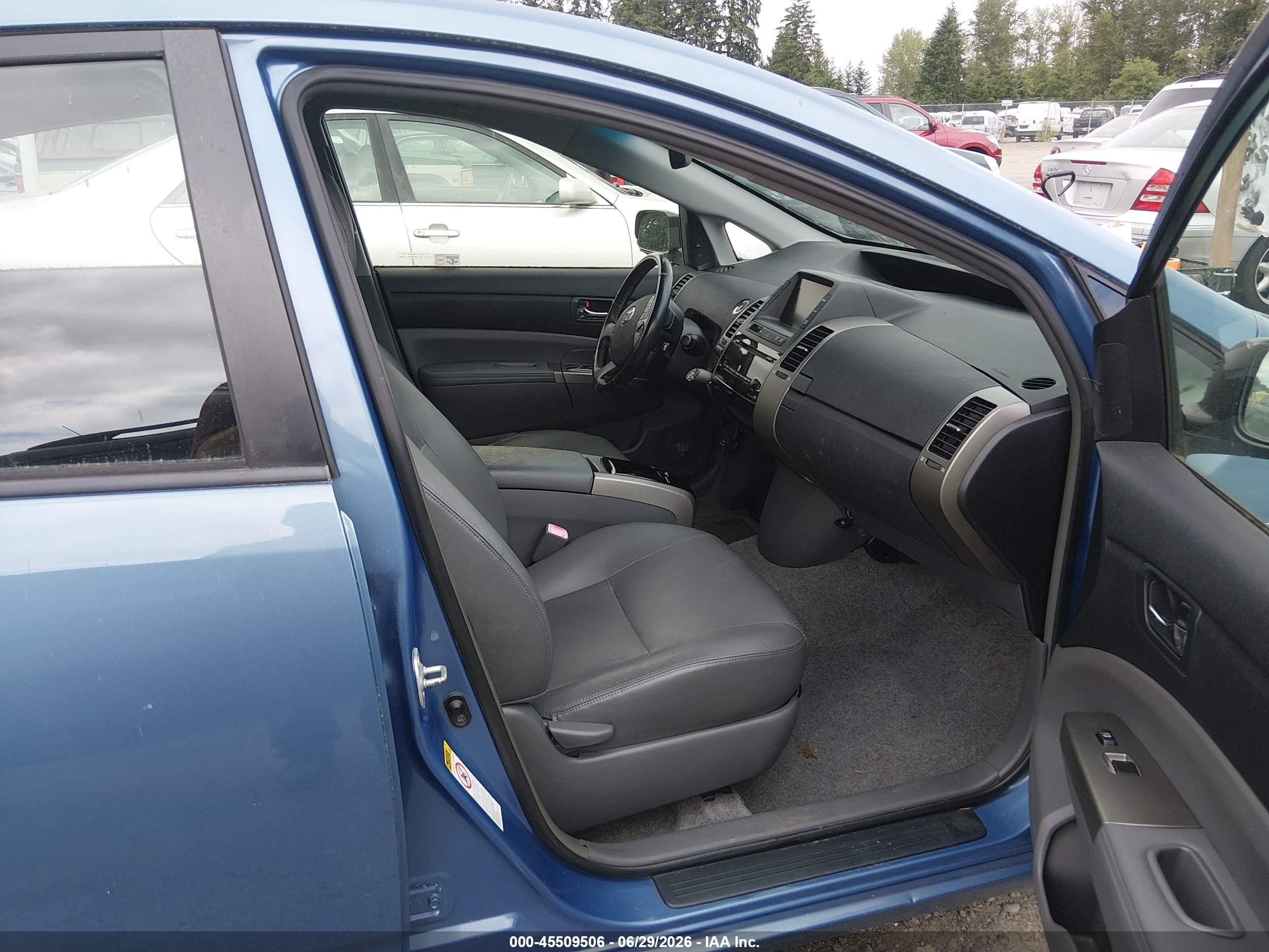 2007 Toyota Prius Touring Blue vin: JTDKB20U477578170