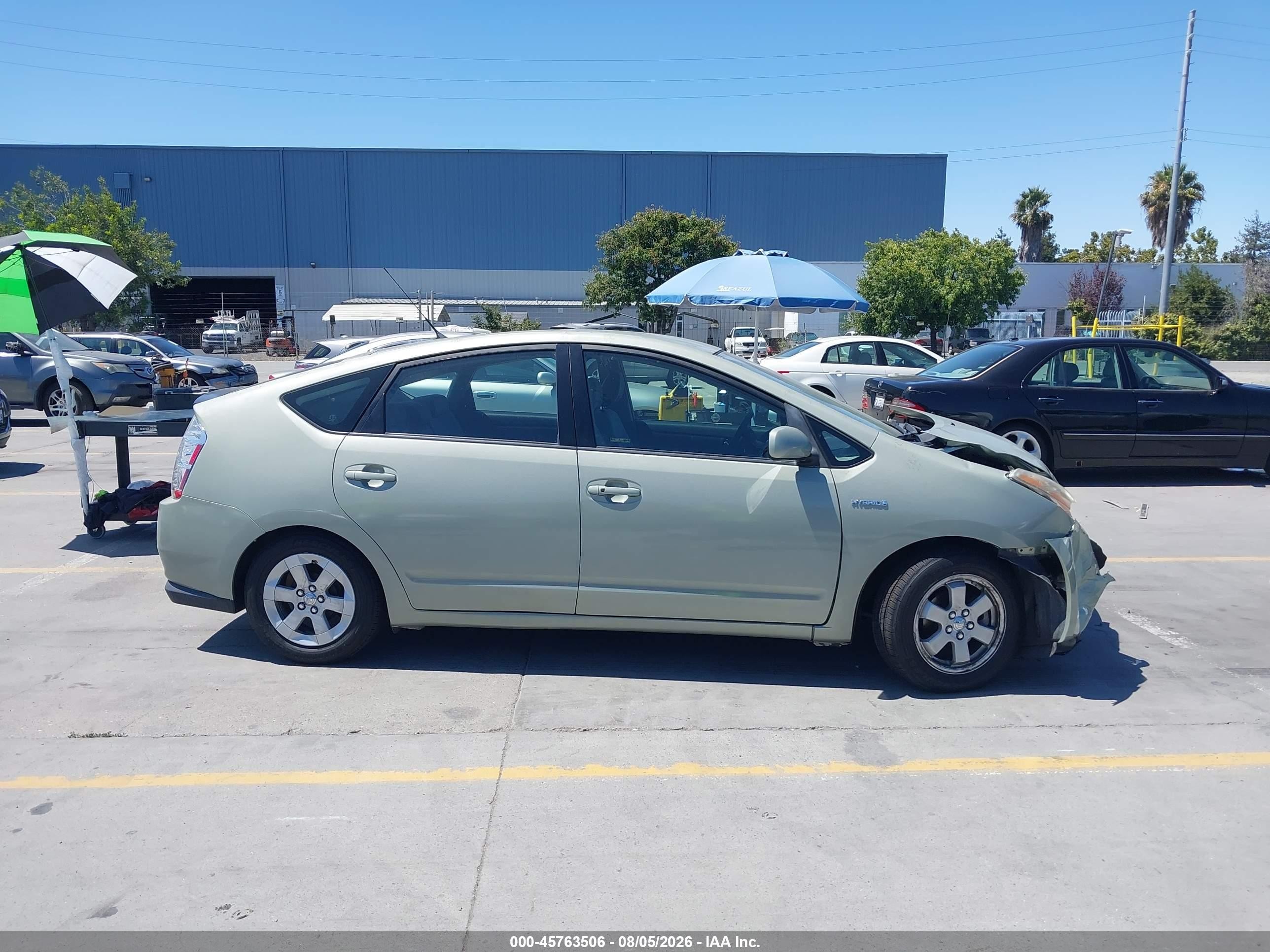 2007 Toyota Prius   Green vin: JTDKB20U477578959