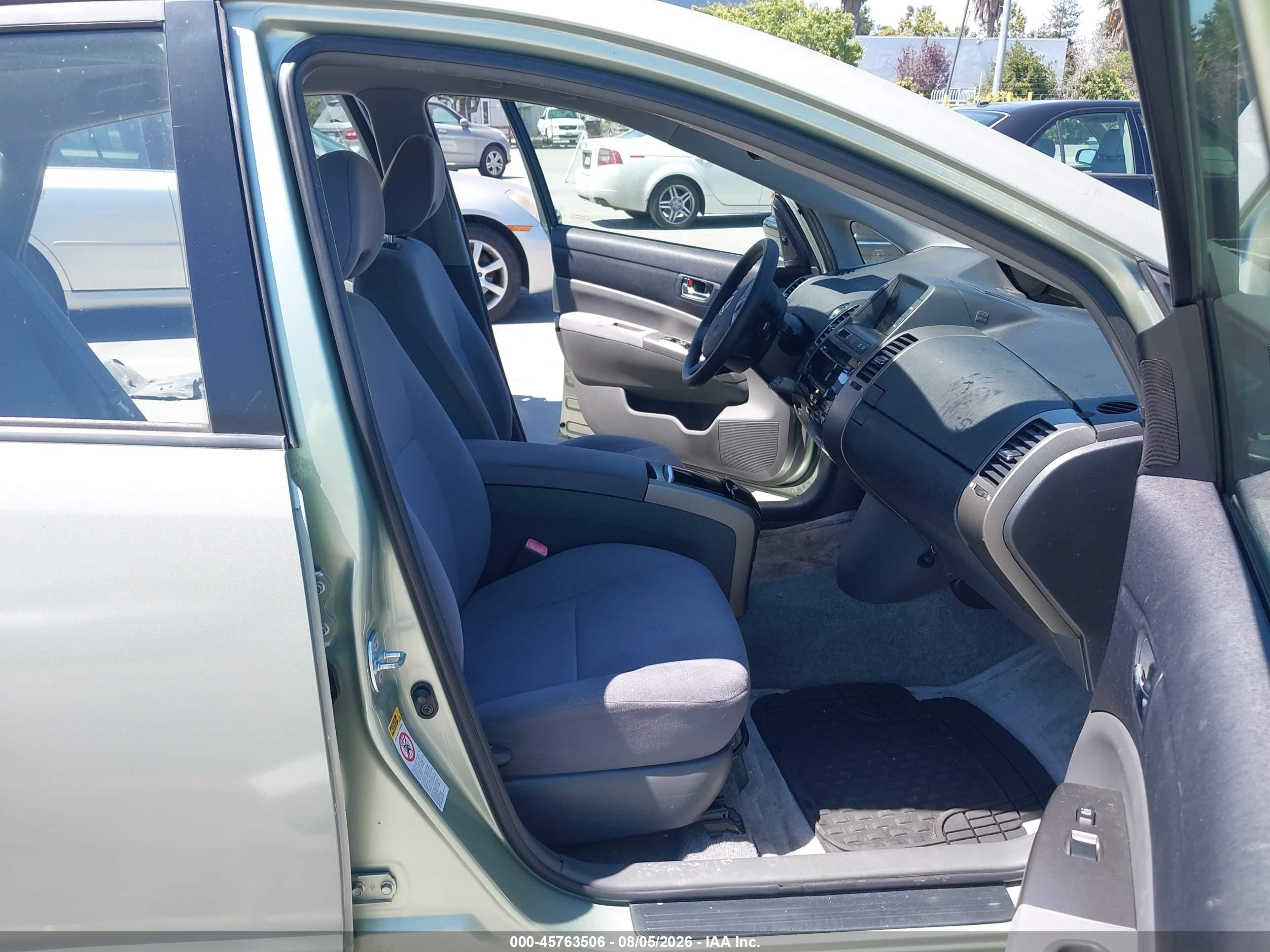 2007 Toyota Prius   Green vin: JTDKB20U477578959