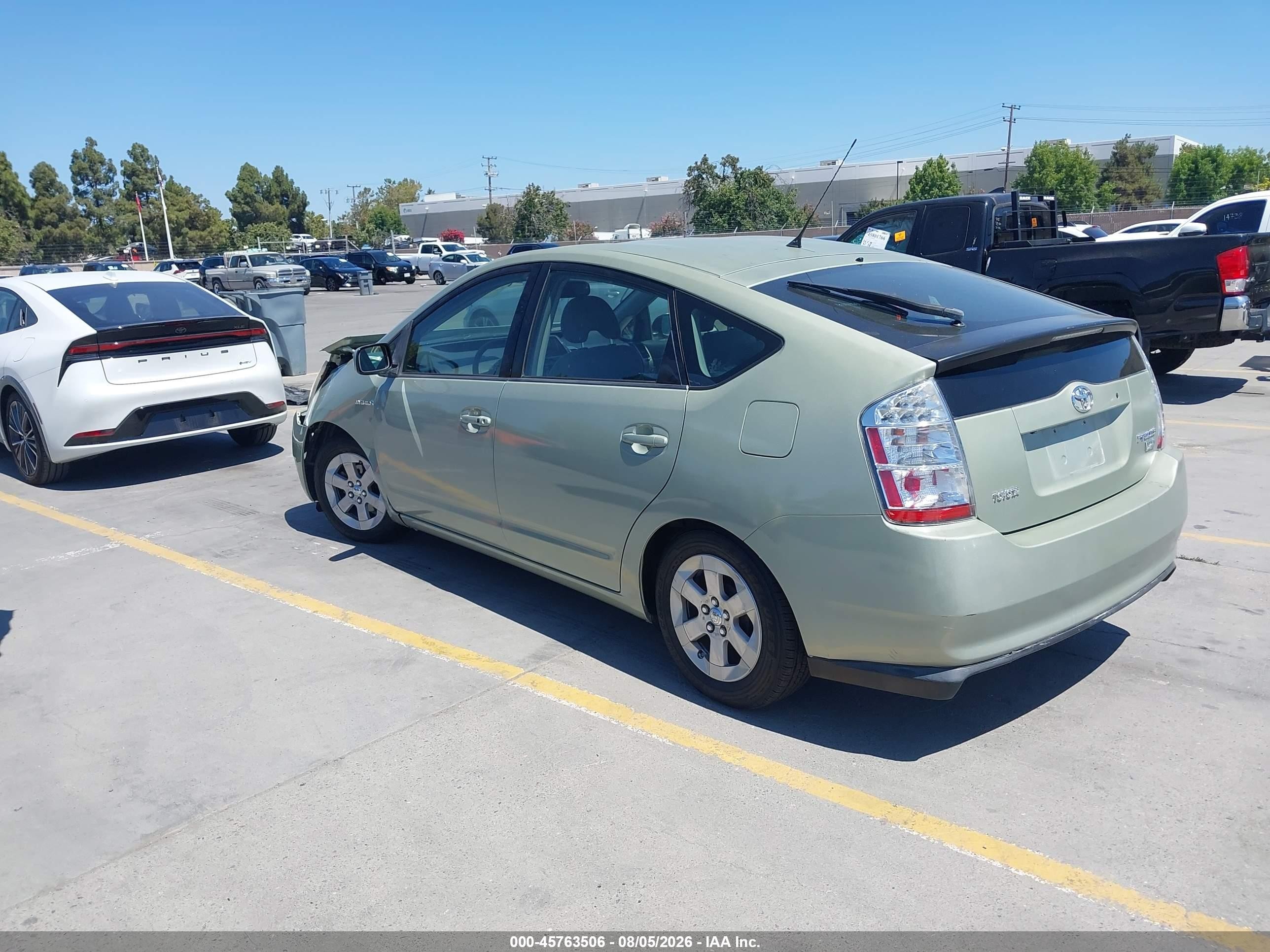 2007 Toyota Prius   Green vin: JTDKB20U477578959