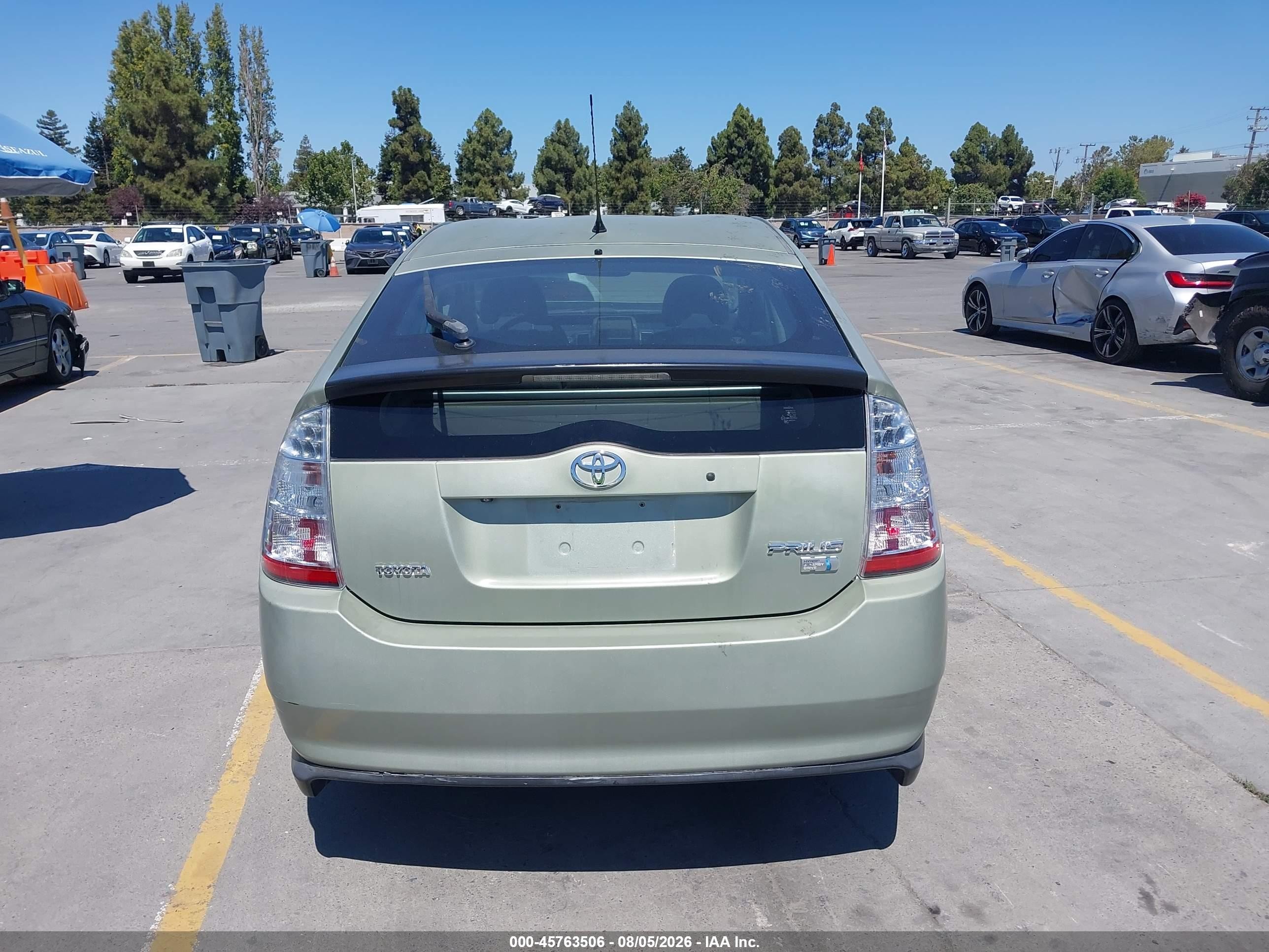 2007 Toyota Prius   Green vin: JTDKB20U477578959