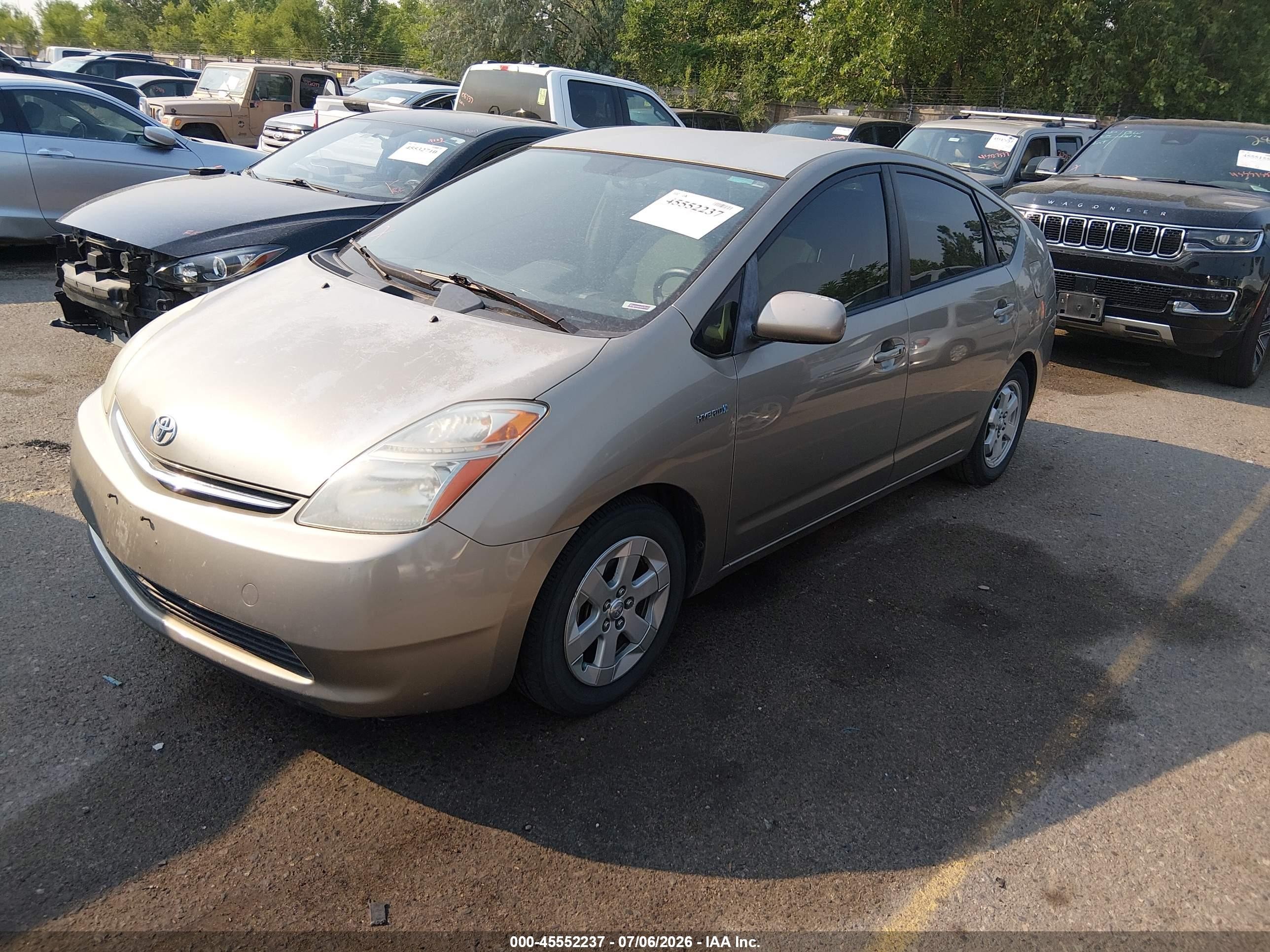 2007 Toyota Prius   Gold vin: JTDKB20U477580484