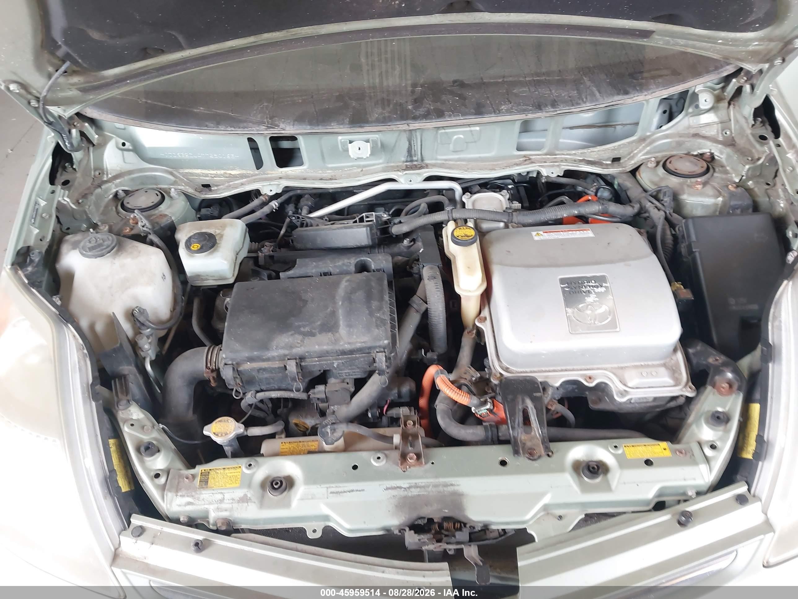 2007 Toyota Prius Touring Желто-коричневый vin: JTDKB20U477584163