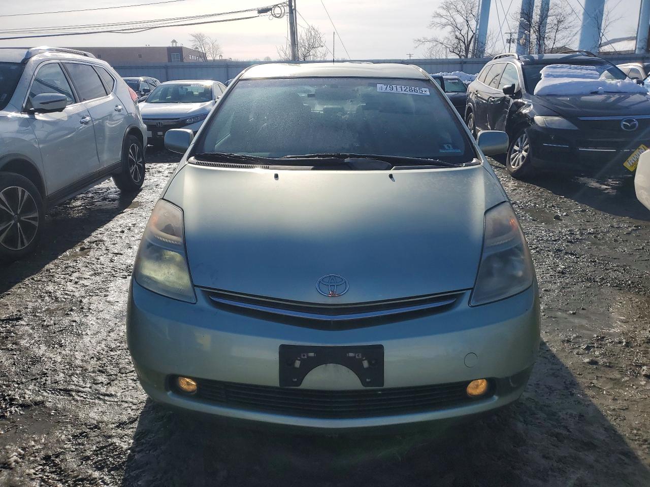 2007 Toyota Prius Base Green vin: JTDKB20U477593283