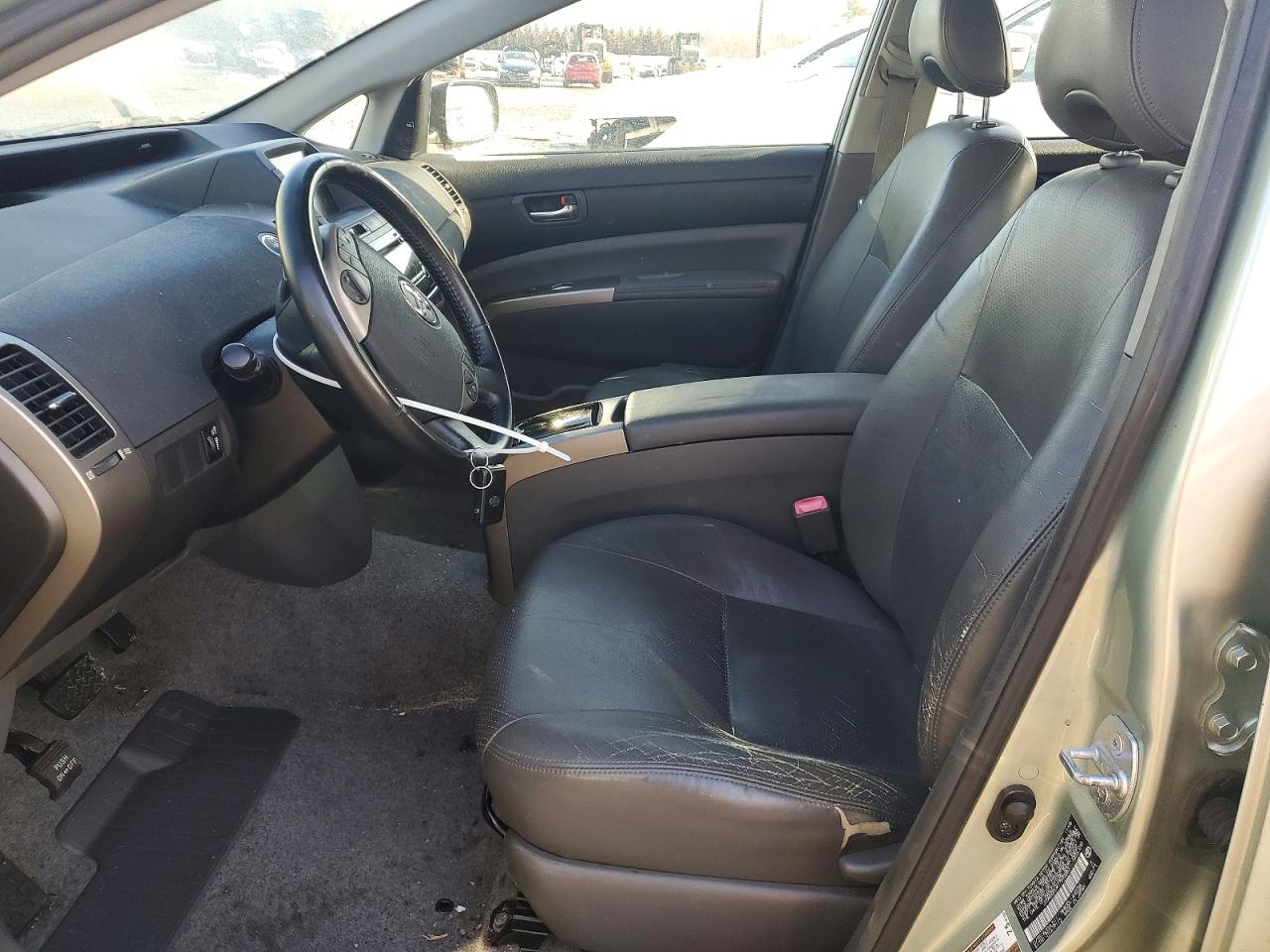 2007 Toyota Prius Base Green vin: JTDKB20U477593283