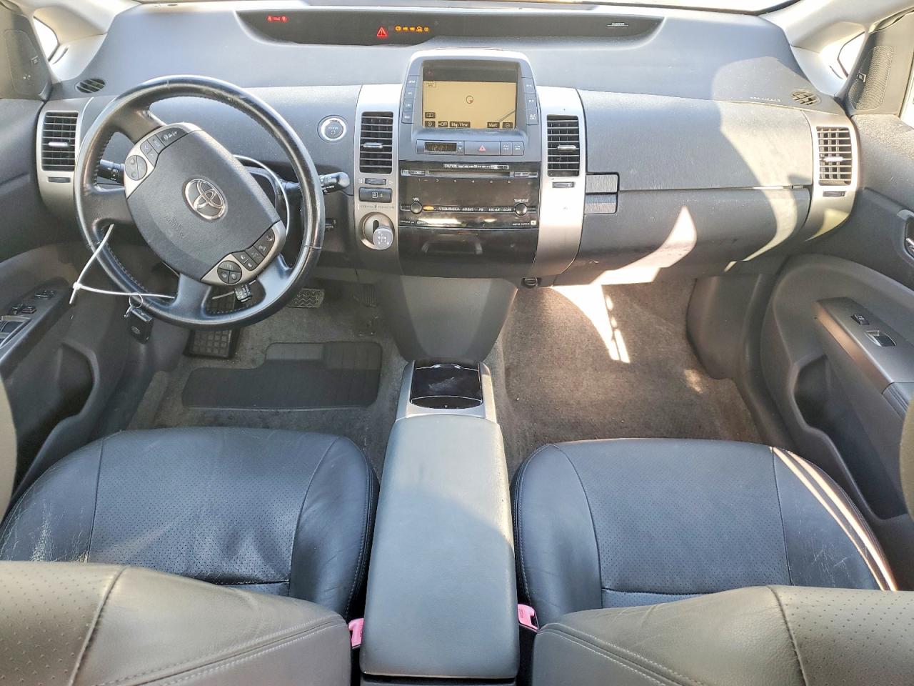 2007 Toyota Prius Base Green vin: JTDKB20U477593283