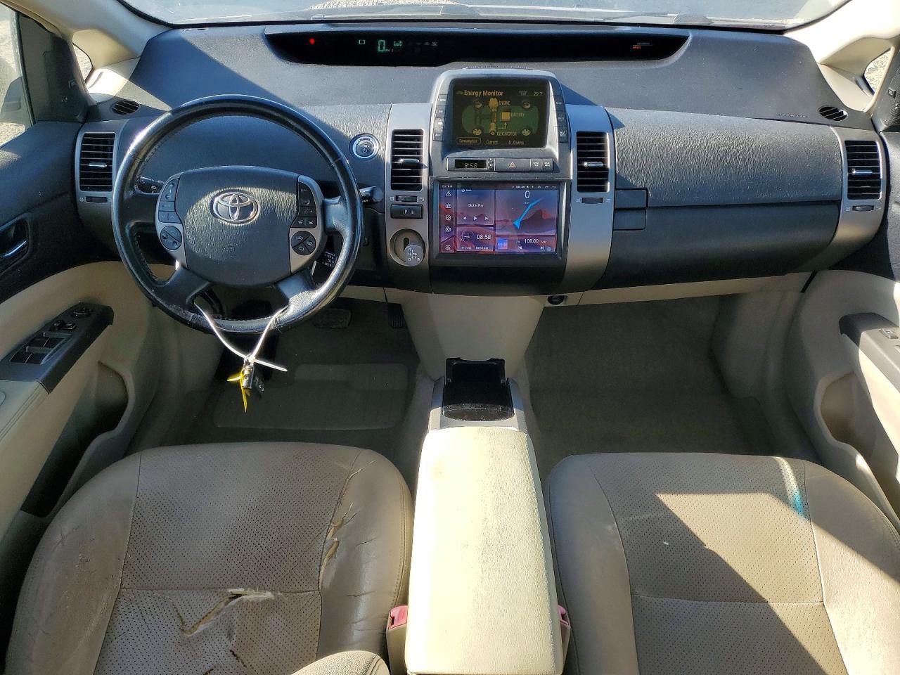 2007 Toyota Prius Base Gold vin: JTDKB20U477610258