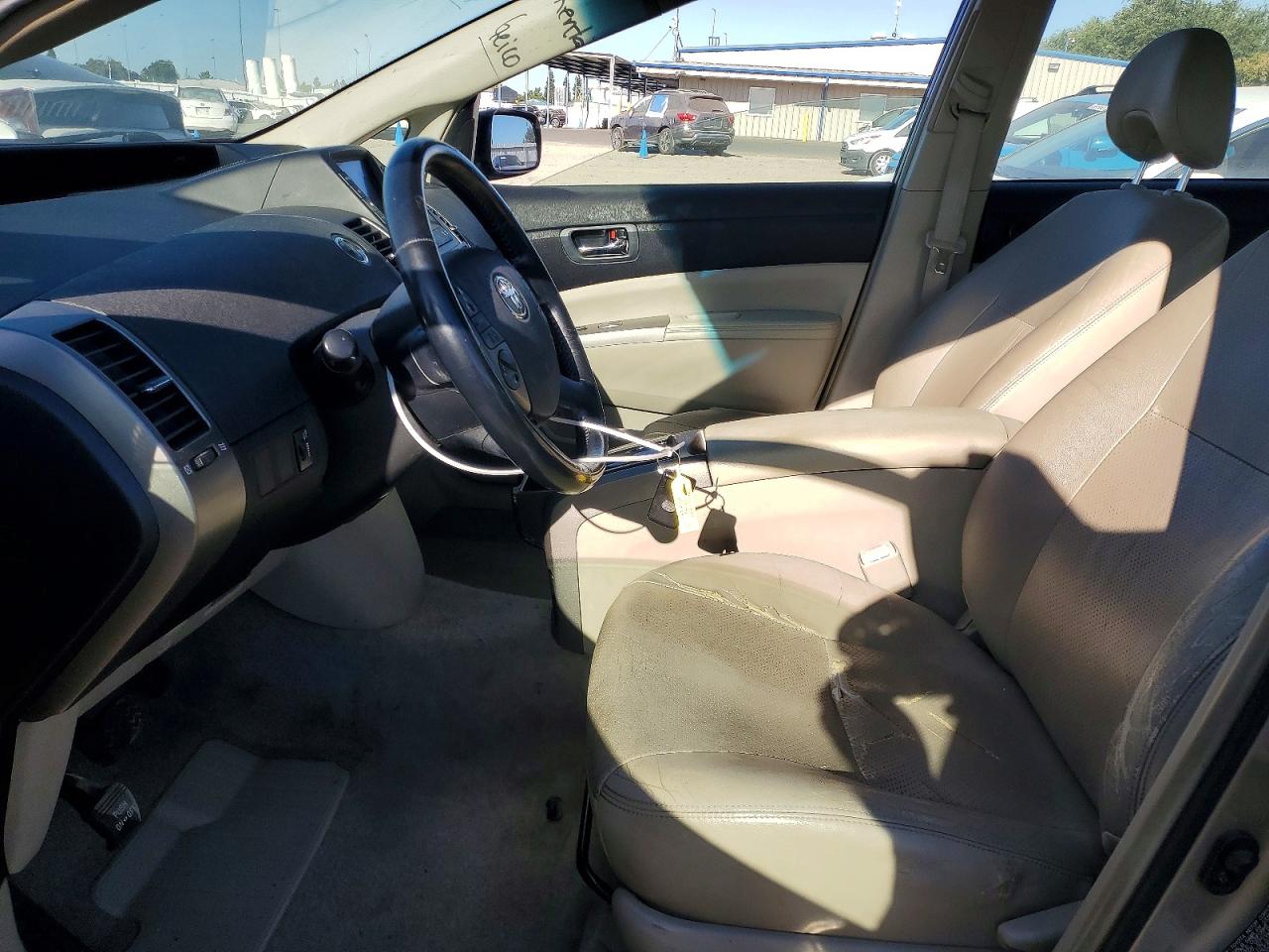 2007 Toyota Prius Base Gold vin: JTDKB20U477610258