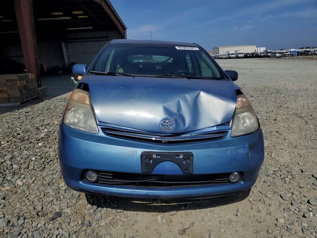 2007 Toyota Prius Base Blue vin: JTDKB20U477613709