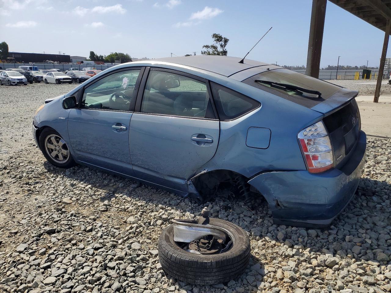 2007 Toyota Prius Base Blue vin: JTDKB20U477613709