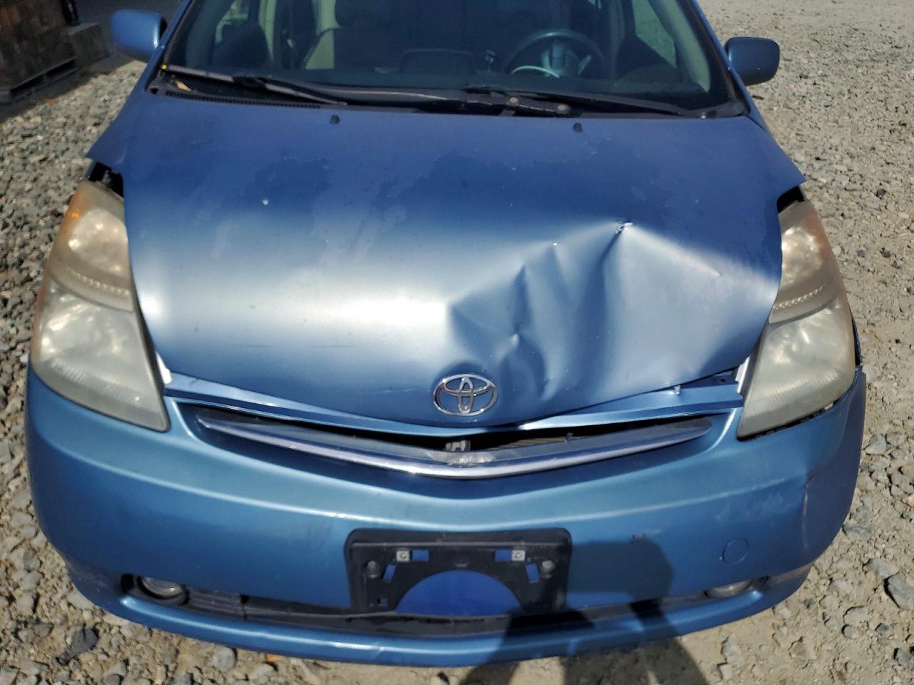 2007 Toyota Prius Base Blue vin: JTDKB20U477613709