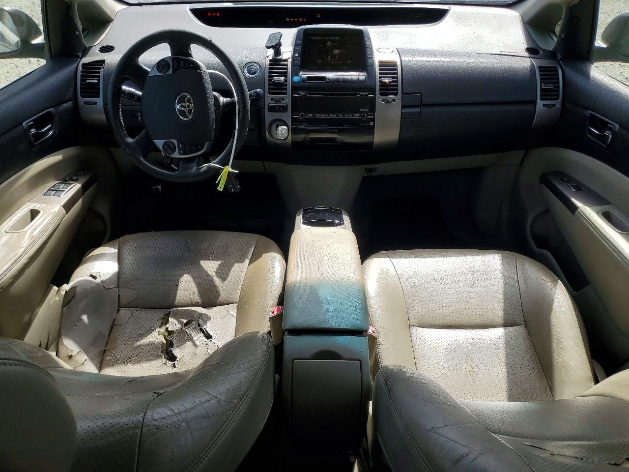 2007 Toyota Prius Base Blue vin: JTDKB20U477613709