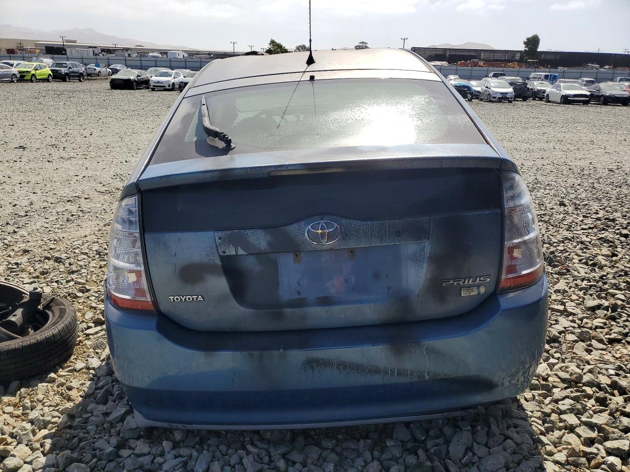2007 Toyota Prius Base Blue vin: JTDKB20U477613709