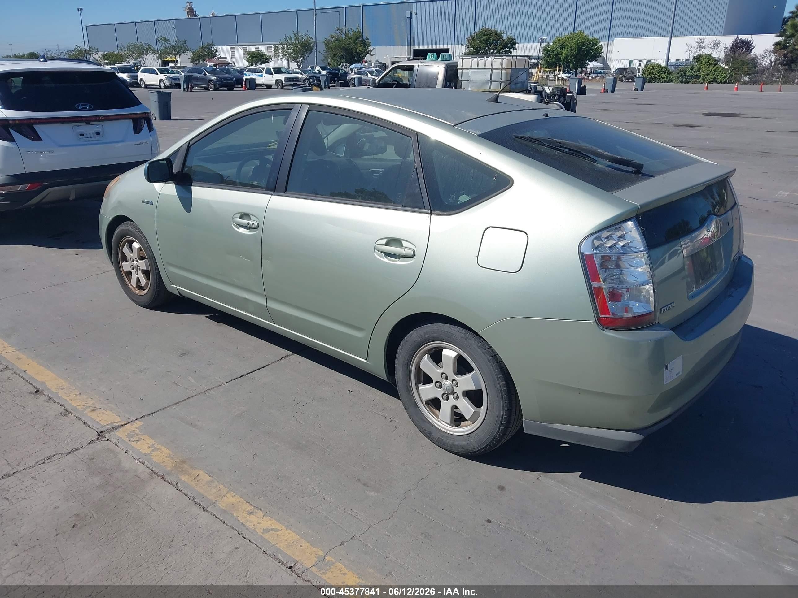 2007 Toyota Prius   Green vin: JTDKB20U477624645
