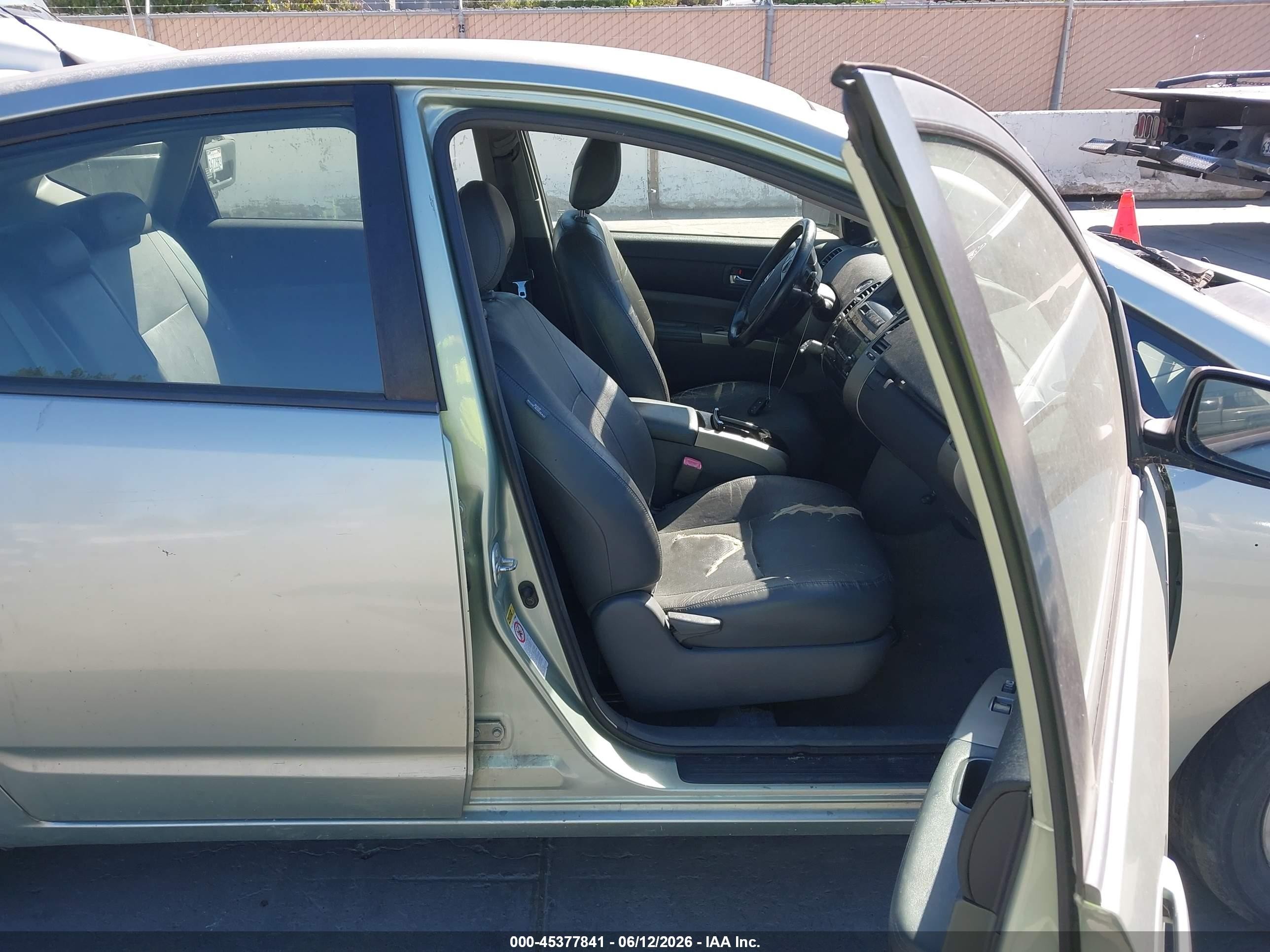 2007 Toyota Prius   Green vin: JTDKB20U477624645