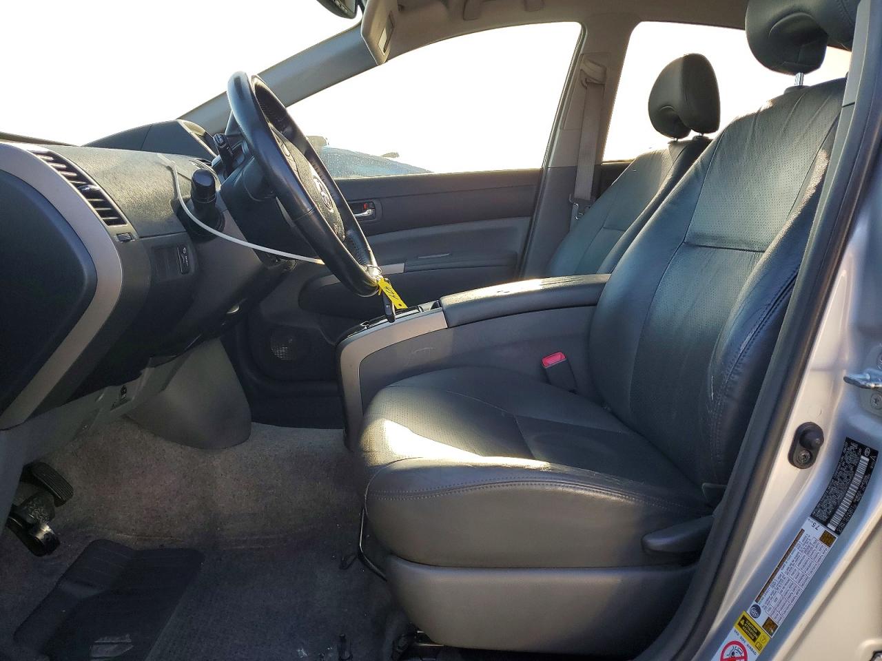 2007 Toyota Prius Base Silver vin: JTDKB20U477644569