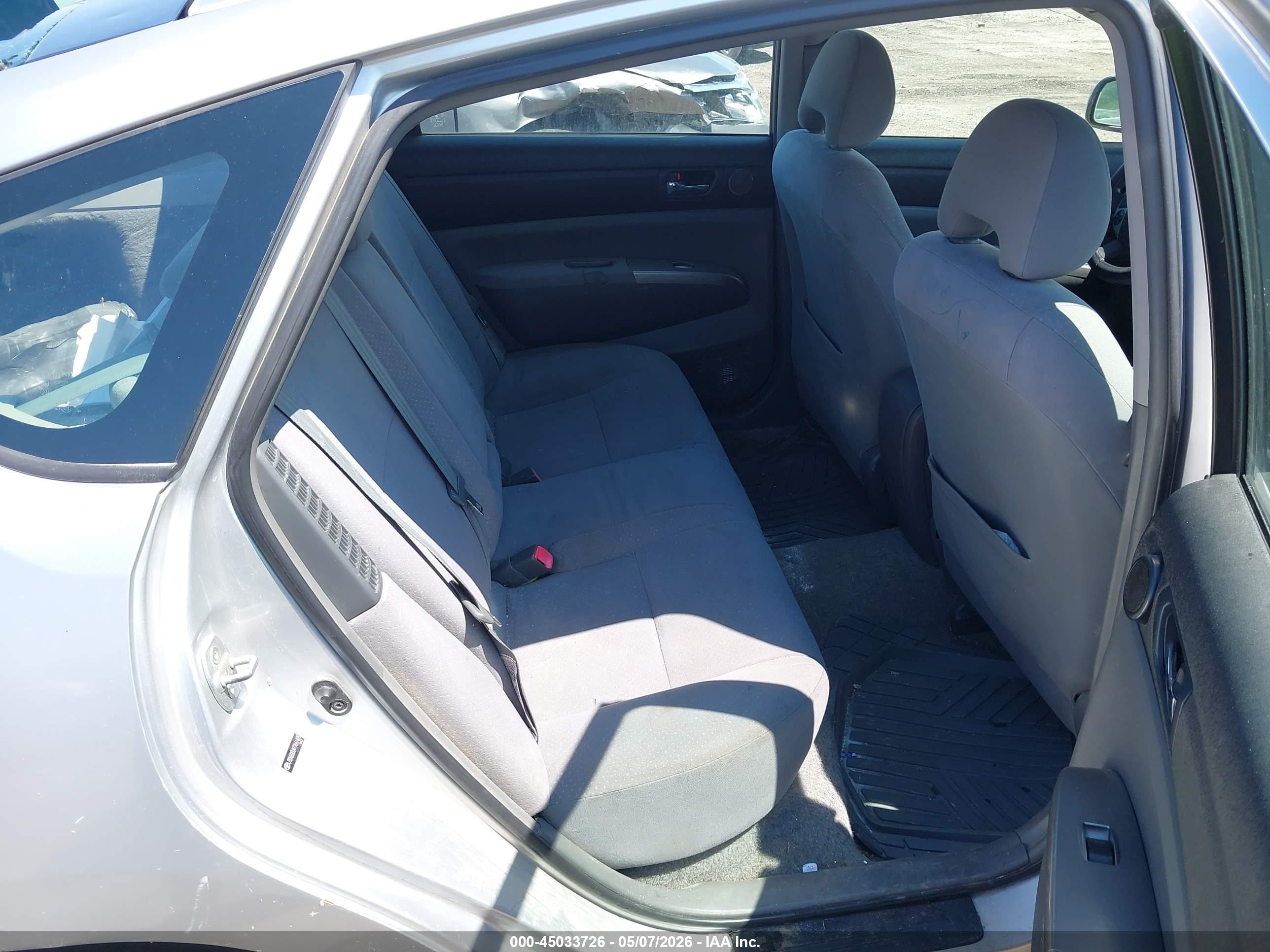 2007 Toyota Prius Серый vin: JTDKB20U477661405