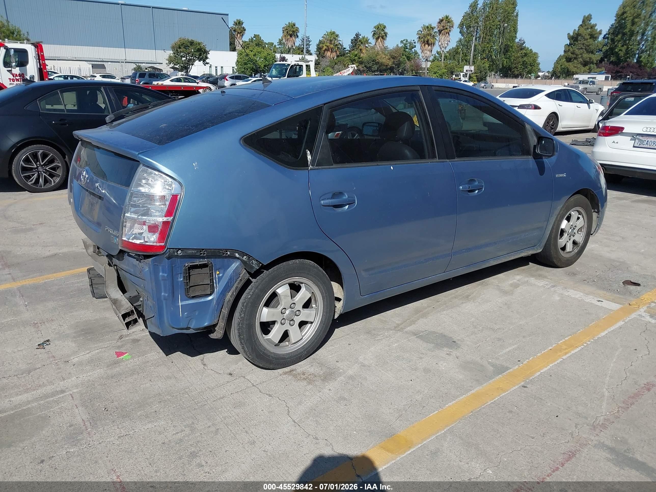2007 Toyota Prius   Light Blue vin: JTDKB20U477661761