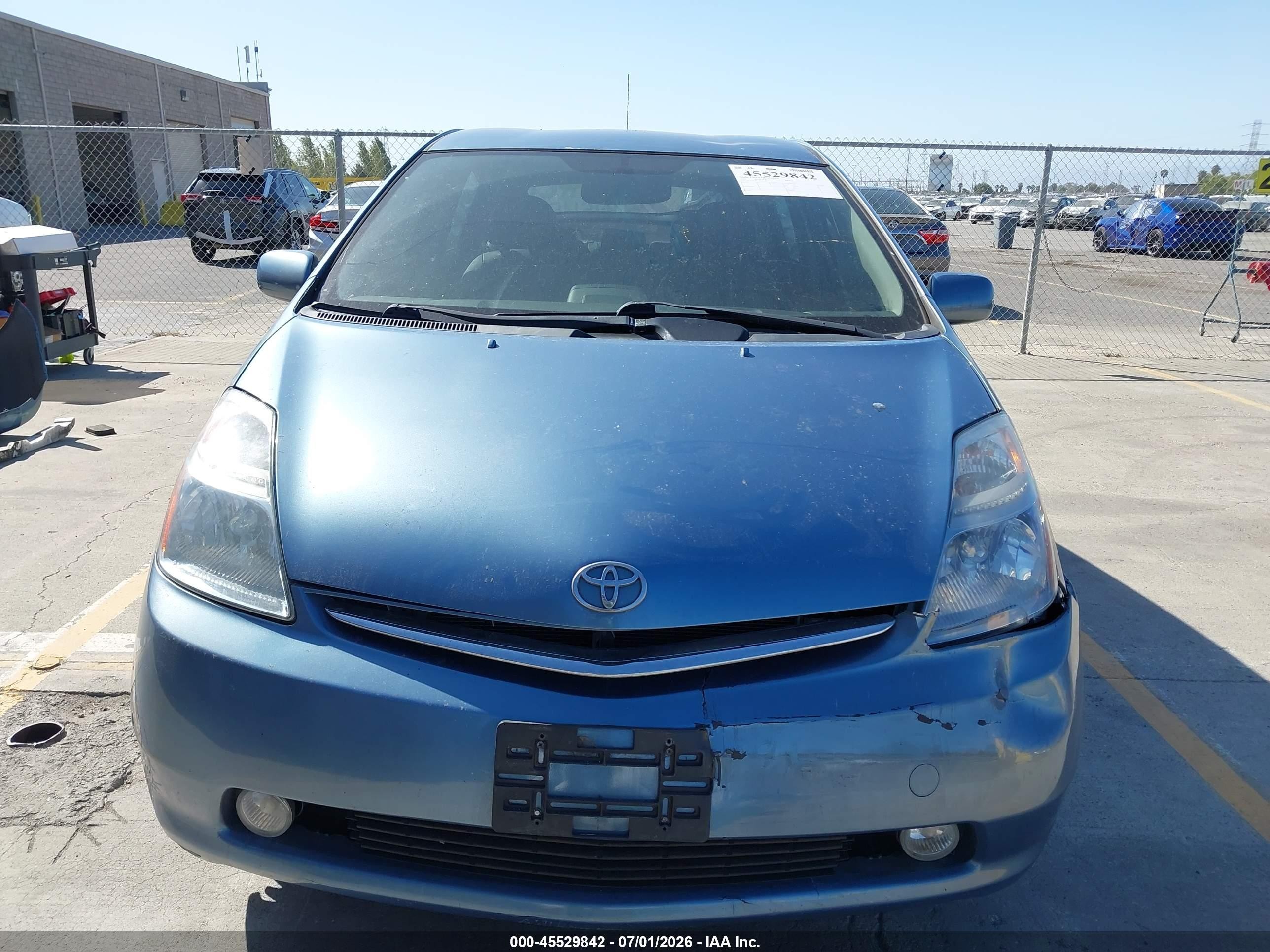 2007 Toyota Prius   Light Blue vin: JTDKB20U477661761