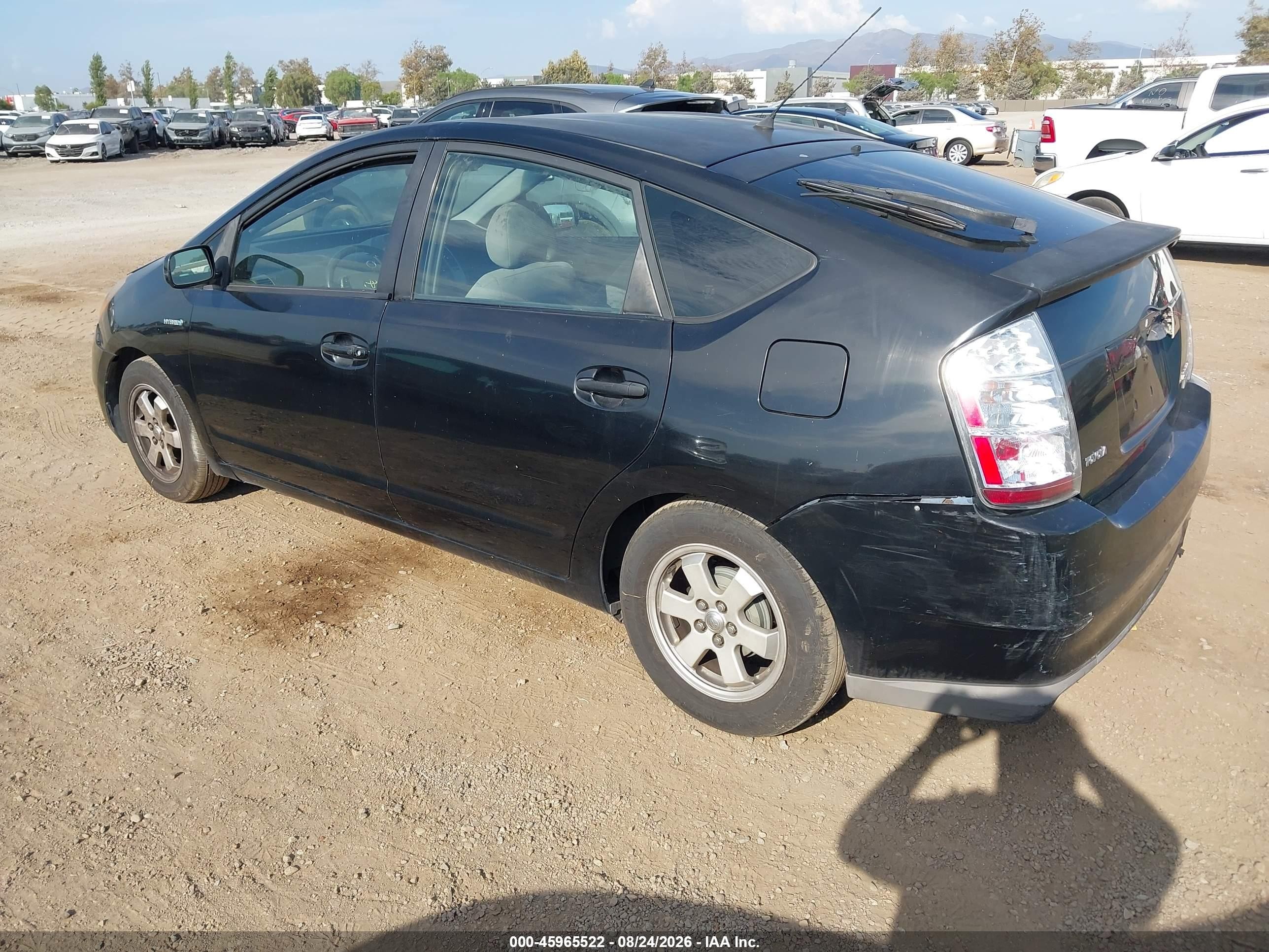 2007 Toyota Prius   Black vin: JTDKB20U477676549