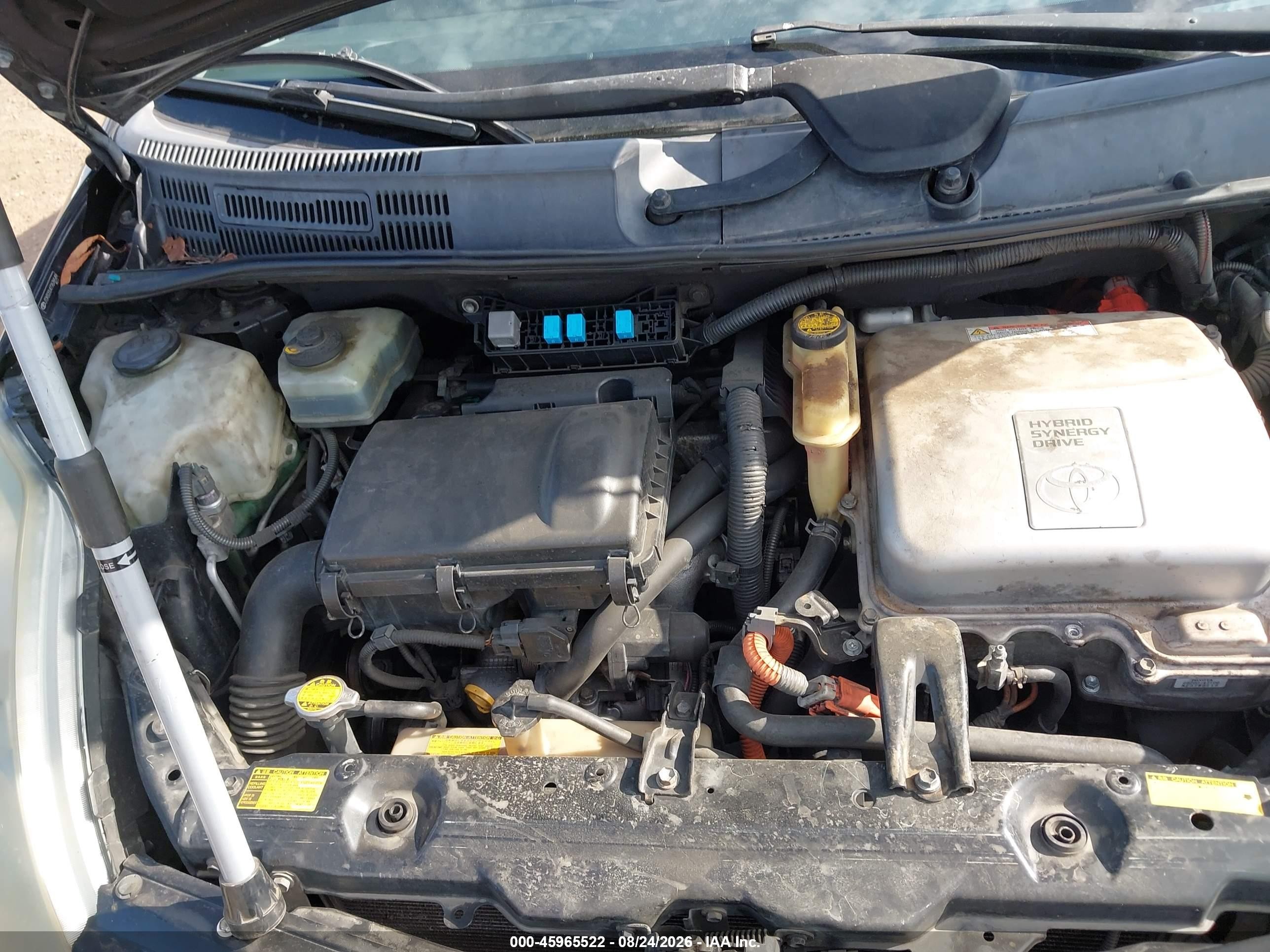 2007 Toyota Prius   Black vin: JTDKB20U477676549