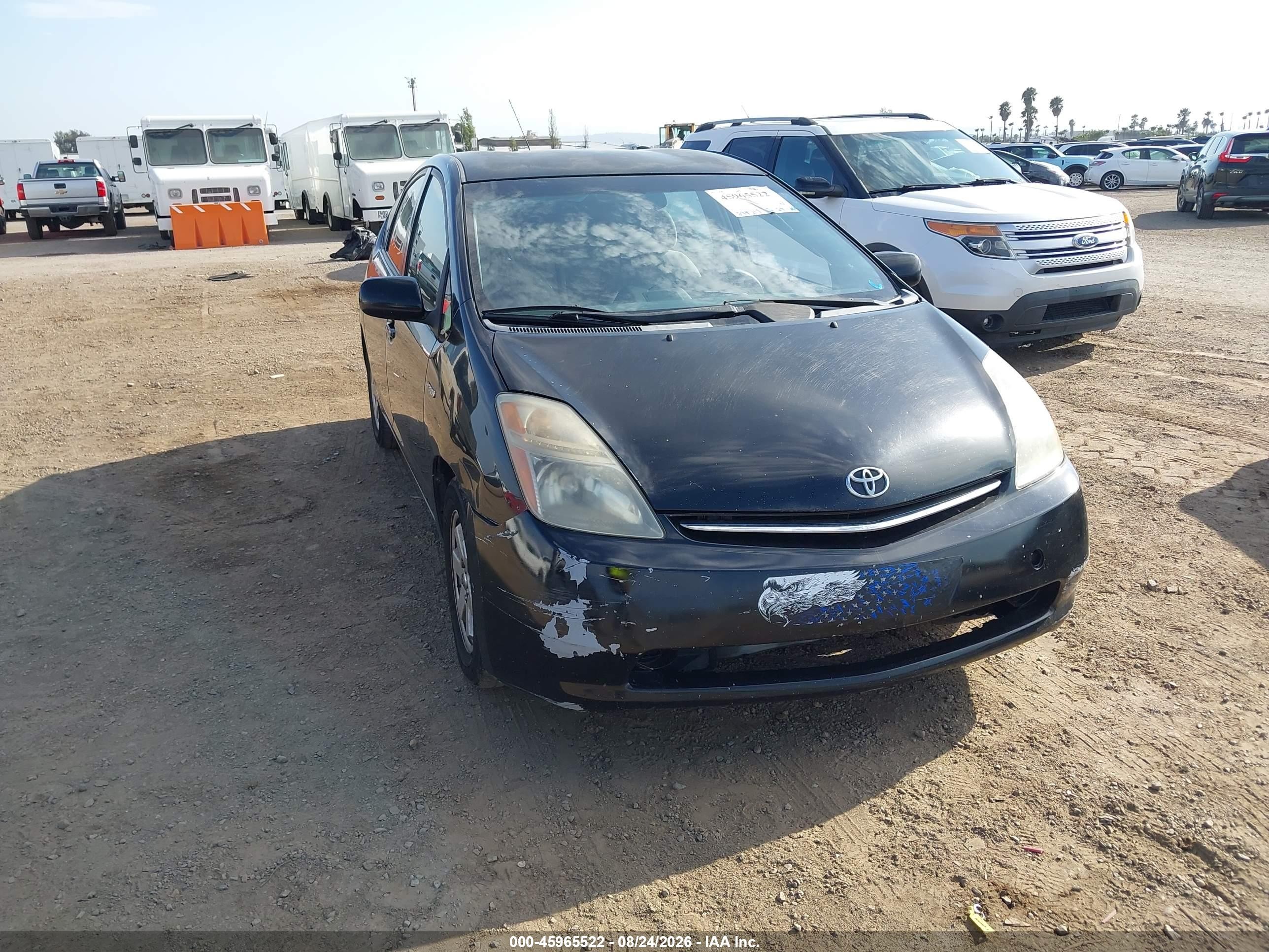 2007 Toyota Prius   Black vin: JTDKB20U477676549