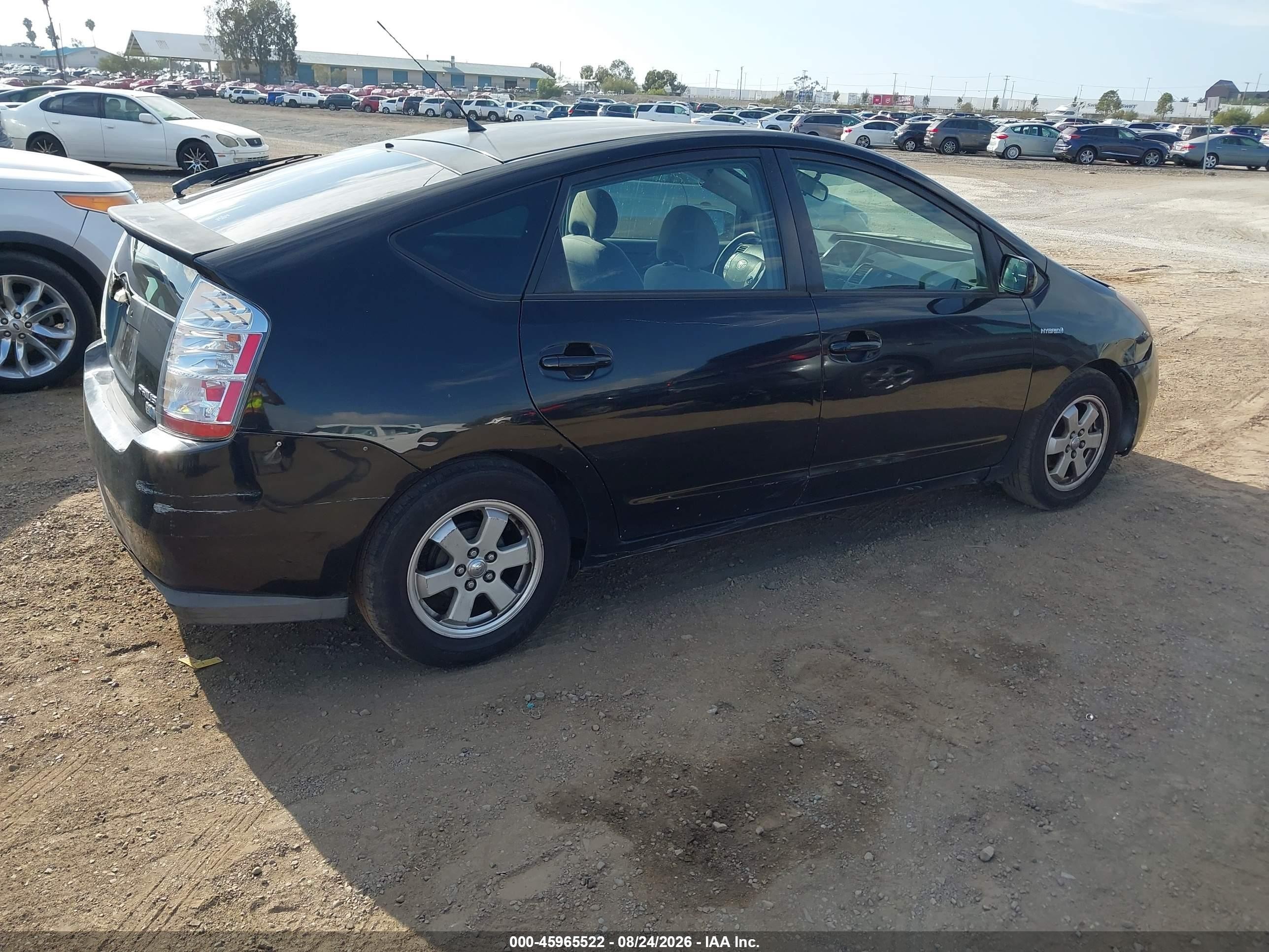 2007 Toyota Prius   Black vin: JTDKB20U477676549