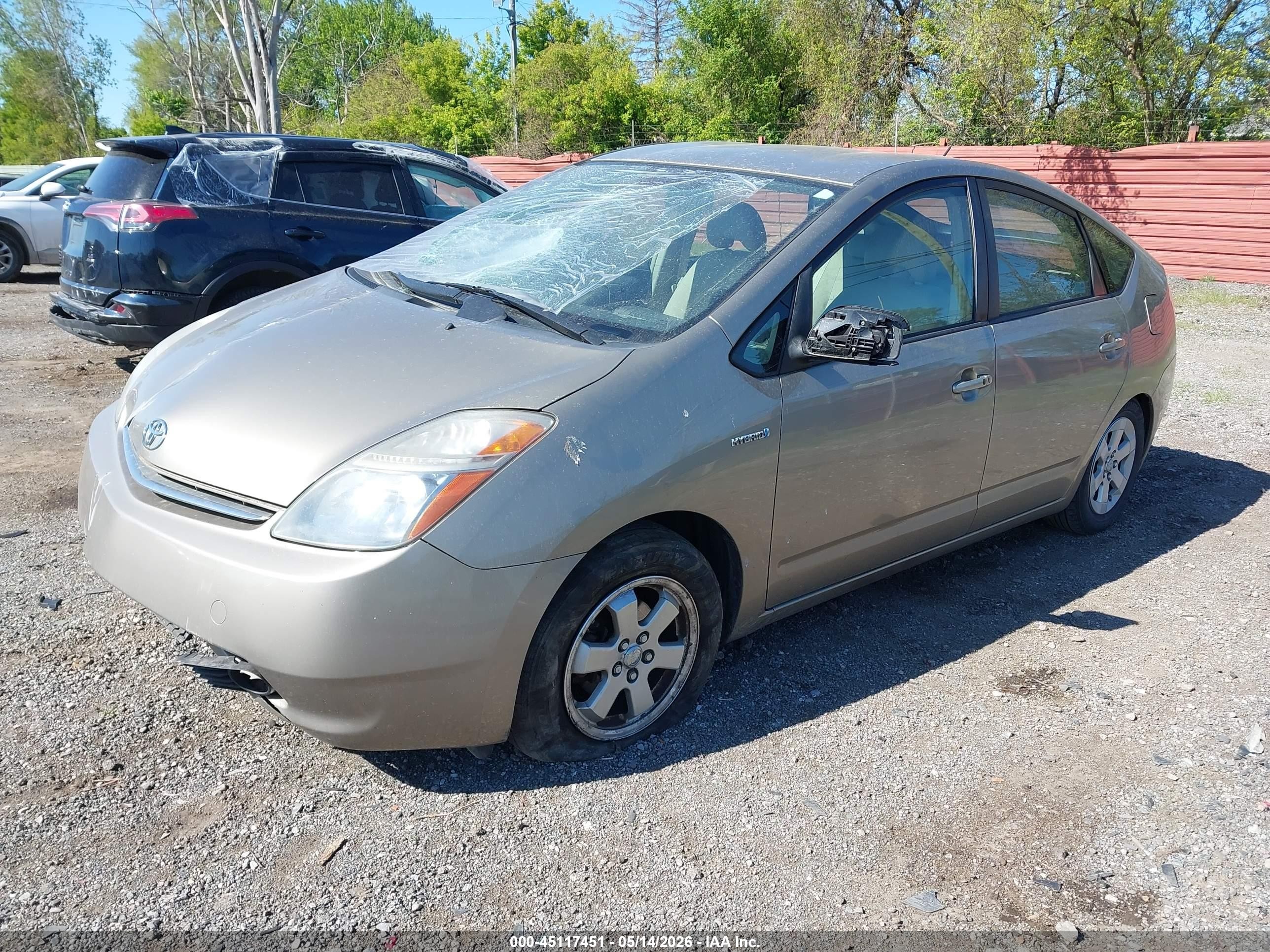 2007 Toyota Prius   Beige vin: JTDKB20U477693271