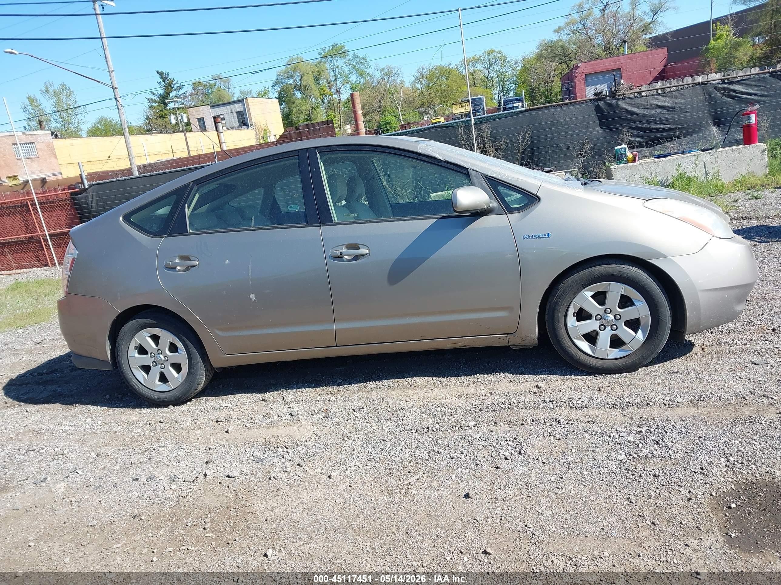 2007 Toyota Prius   Beige vin: JTDKB20U477693271