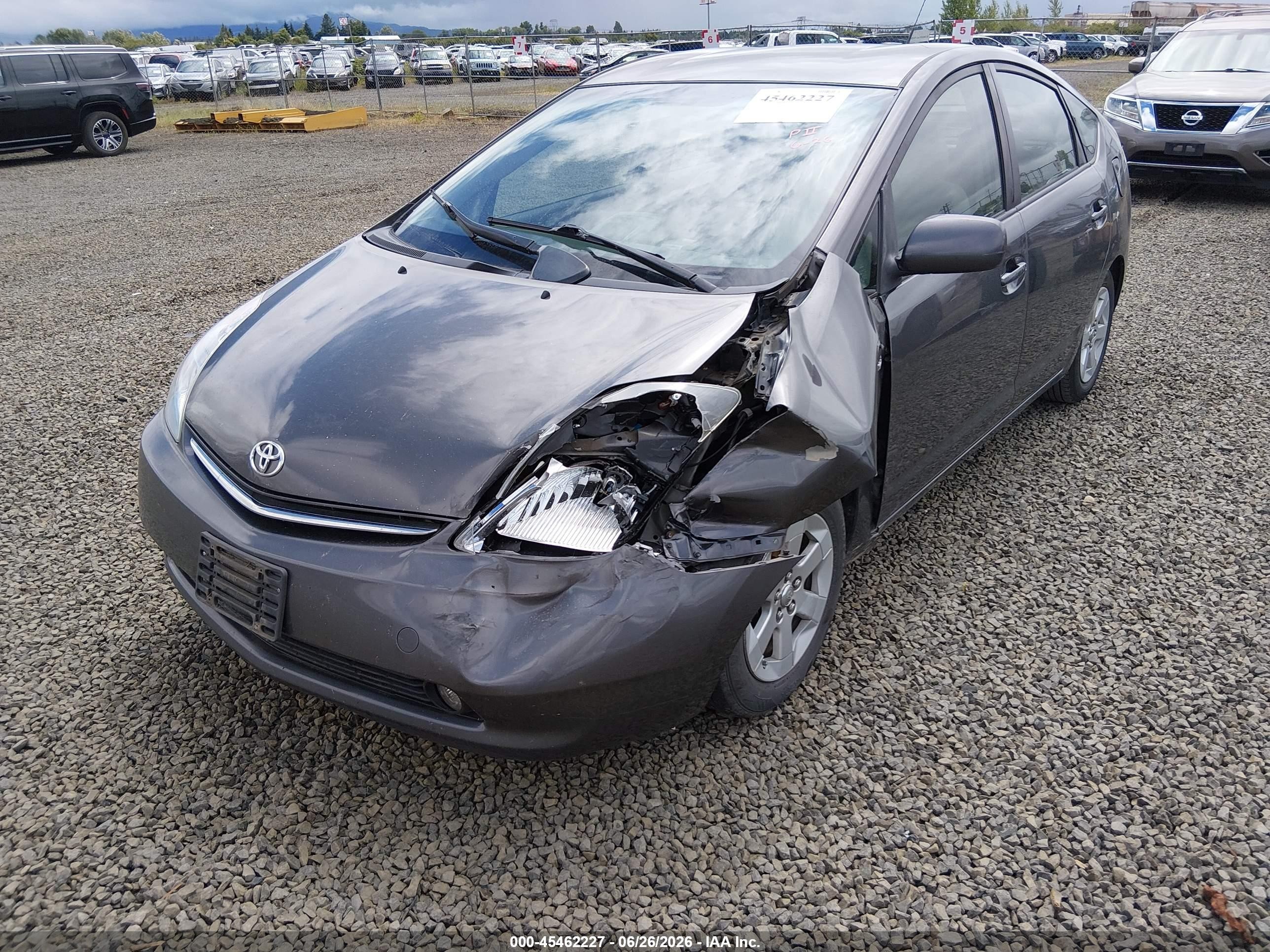 2008 Toyota Prius   Black vin: JTDKB20U483339226