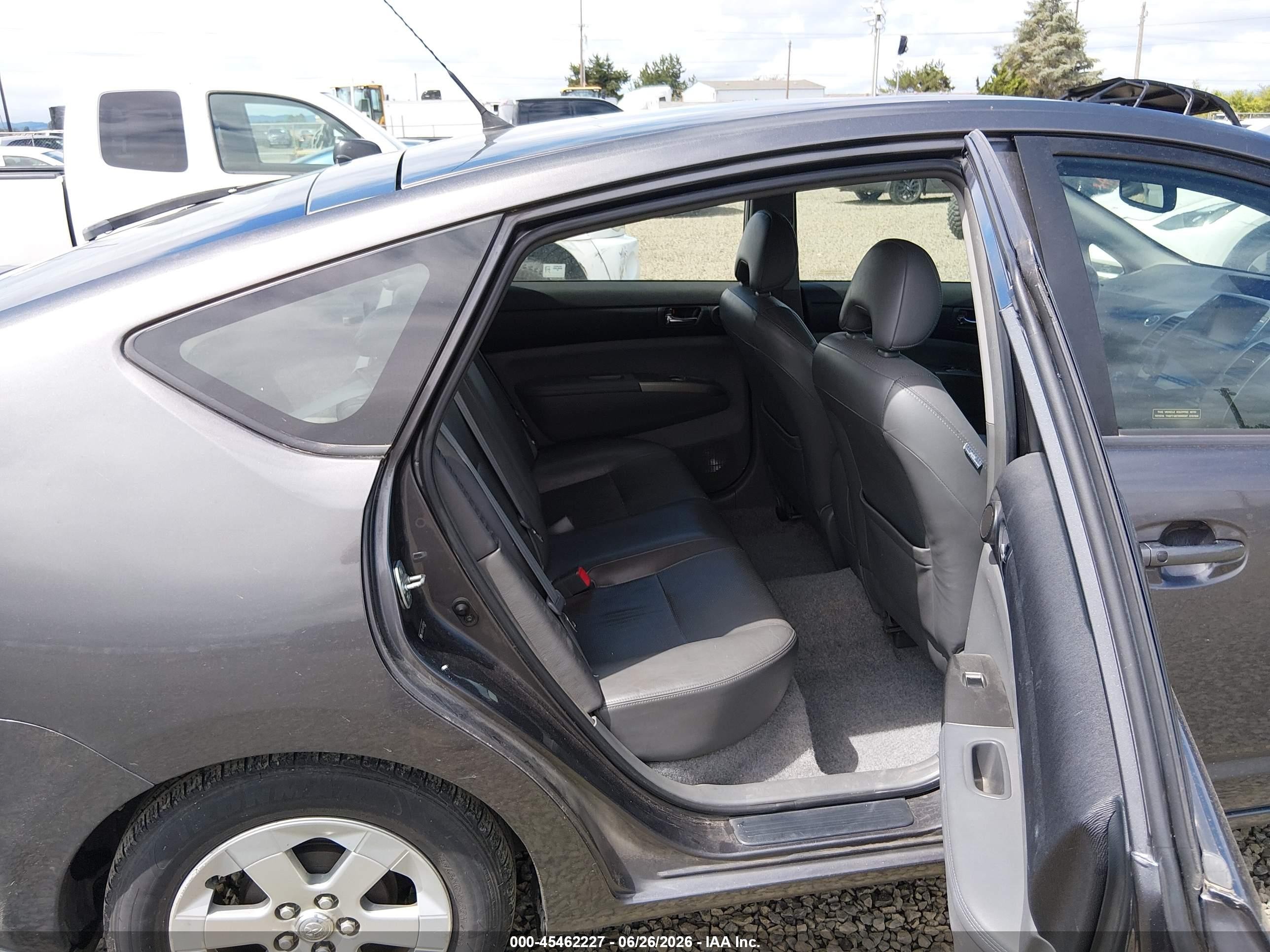 2008 Toyota Prius   Black vin: JTDKB20U483339226