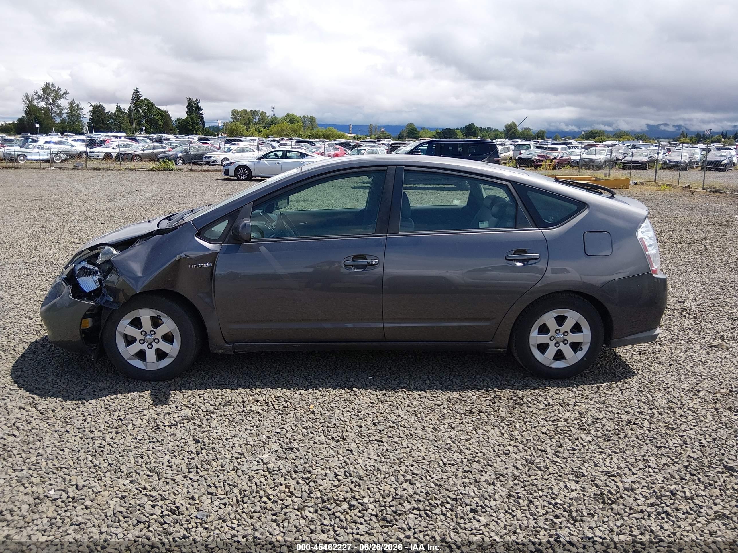 2008 Toyota Prius   Black vin: JTDKB20U483339226