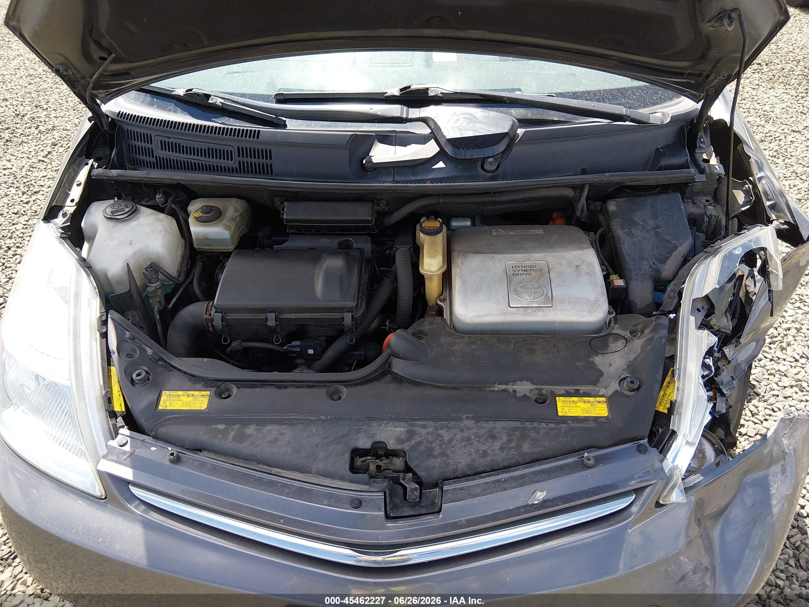 2008 Toyota Prius   Black vin: JTDKB20U483339226