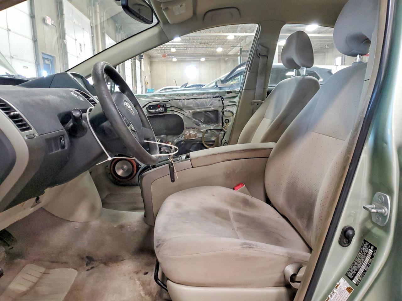 2008 Toyota Prius Base Green vin: JTDKB20U483350775