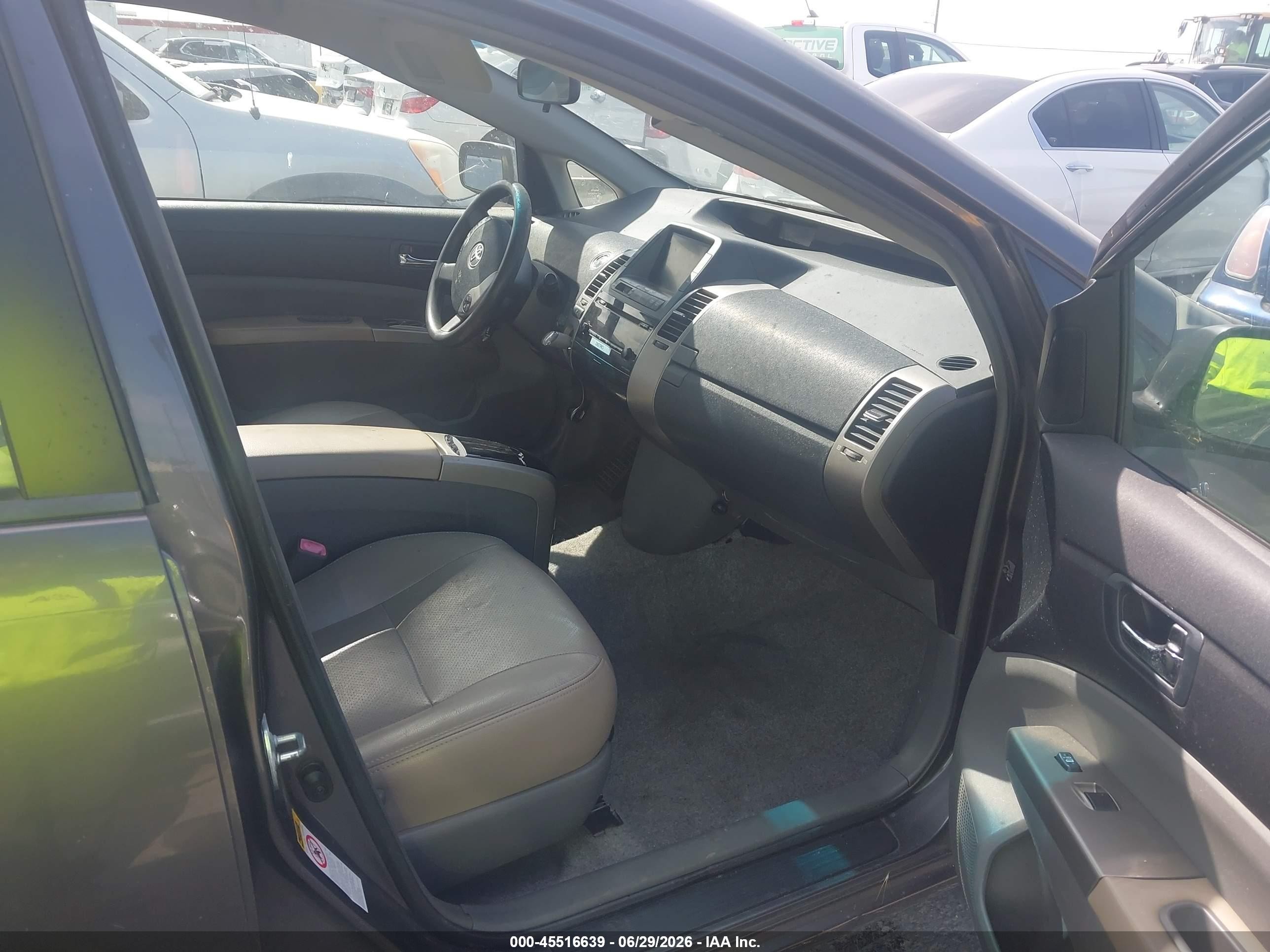2008 Toyota Prius   Gray vin: JTDKB20U483376678