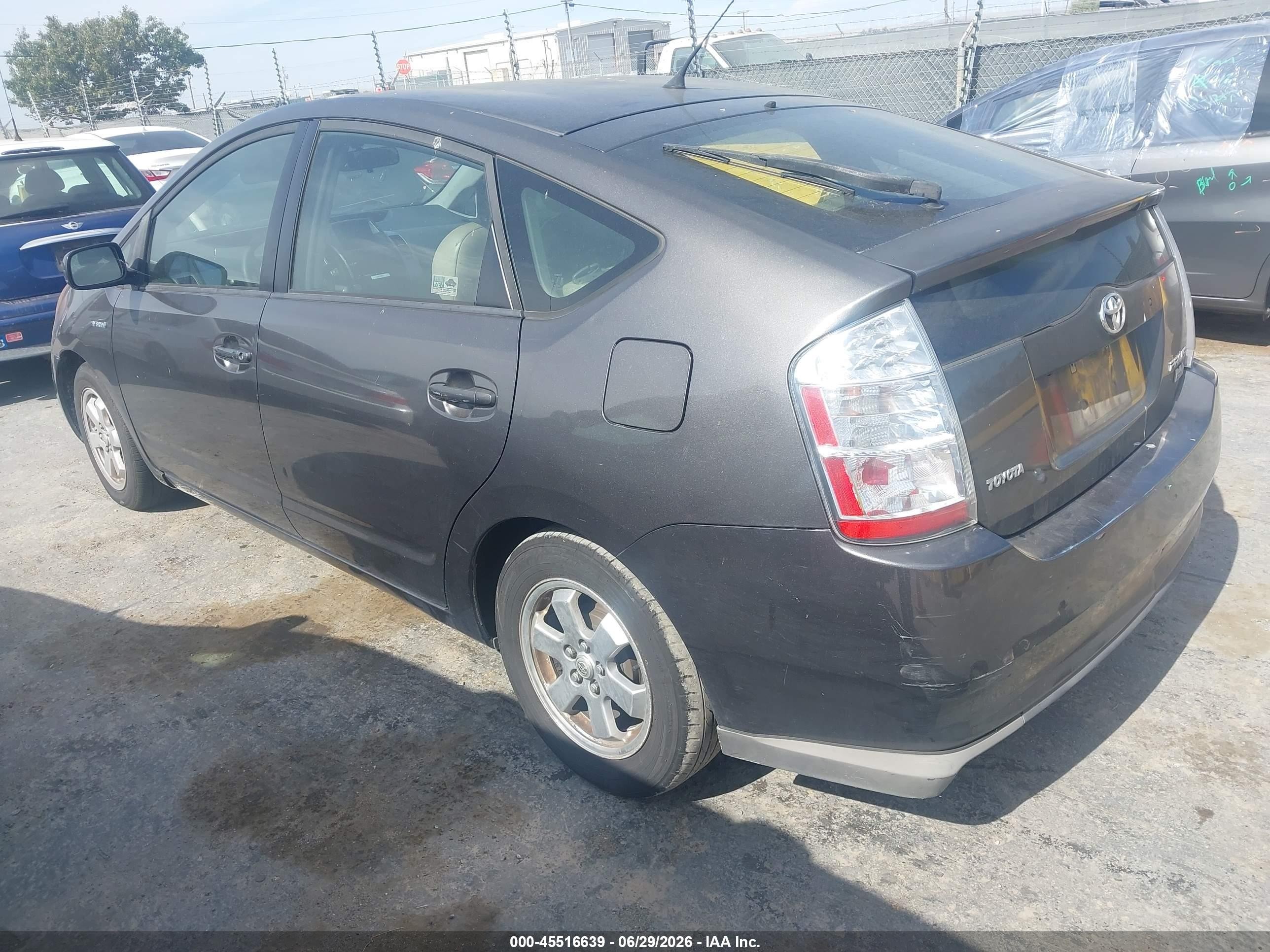 2008 Toyota Prius   Gray vin: JTDKB20U483376678