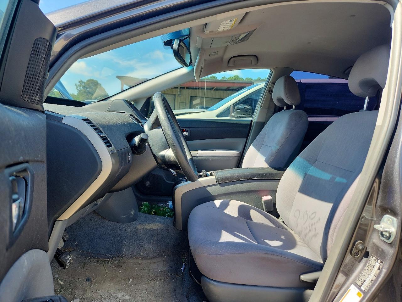 2008 Toyota Prius Base Gray vin: JTDKB20U483385249