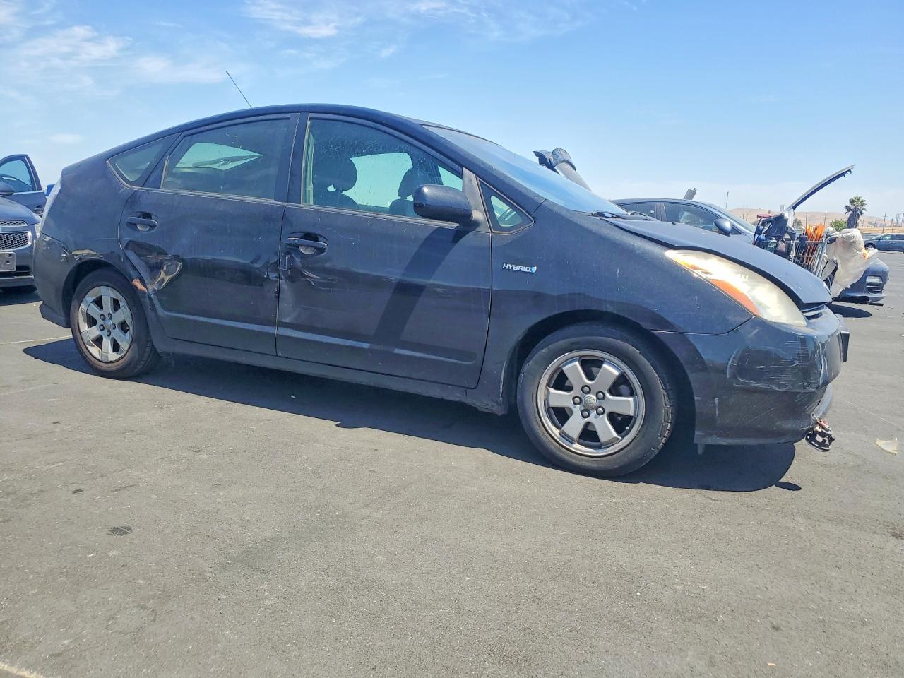 2008 Toyota Prius Base Black vin: JTDKB20U483392380