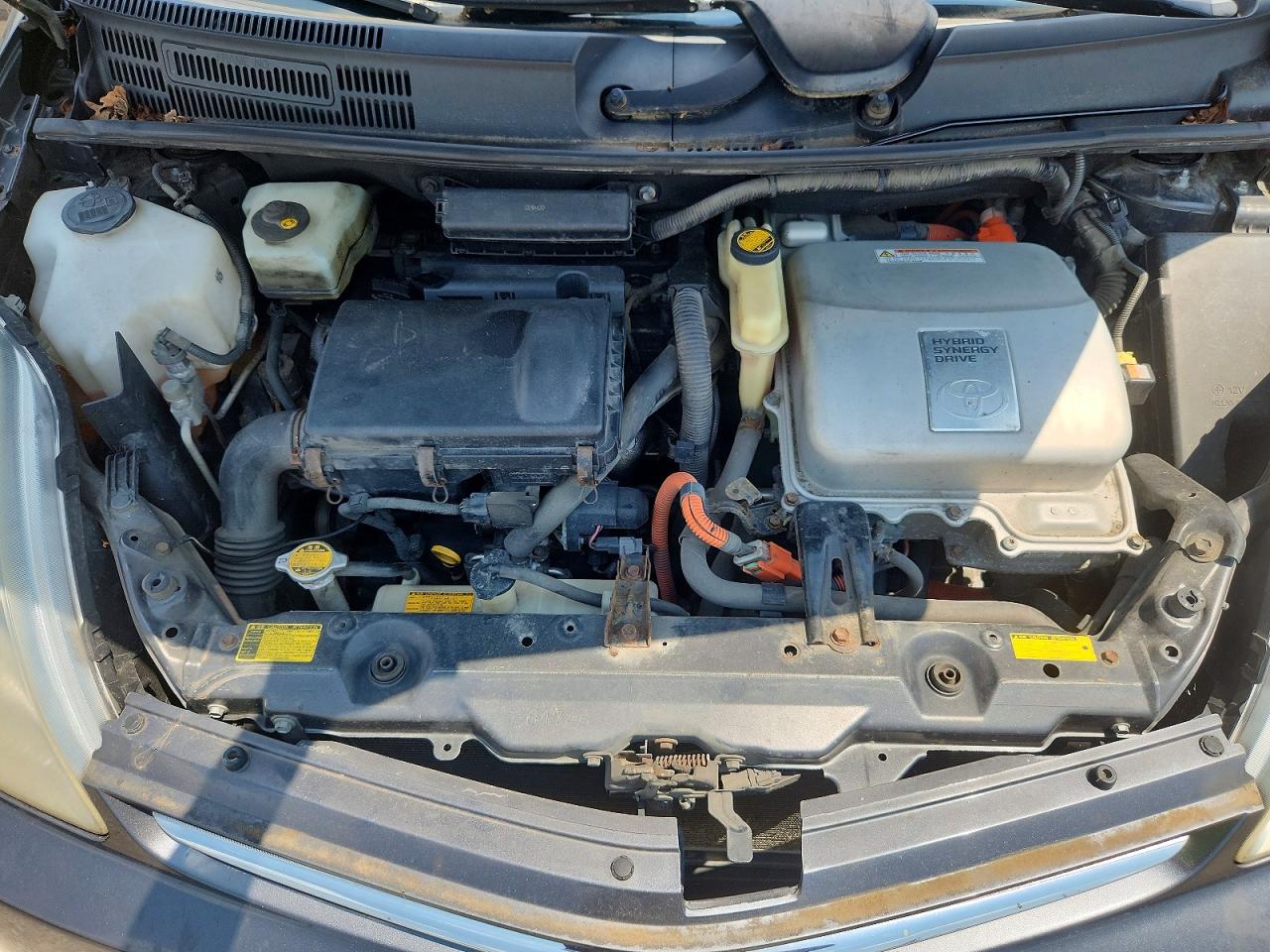 2008 Toyota Prius Base Gray vin: JTDKB20U483395439