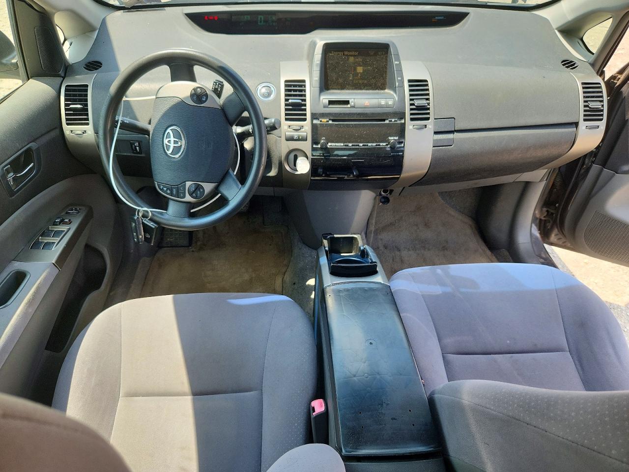 2008 Toyota Prius Base Gray vin: JTDKB20U483395439