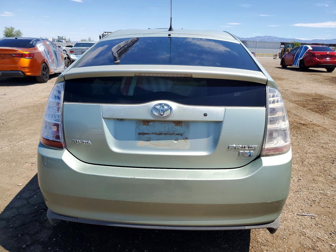 2008 Toyota Prius Base Green vin: JTDKB20U483414720