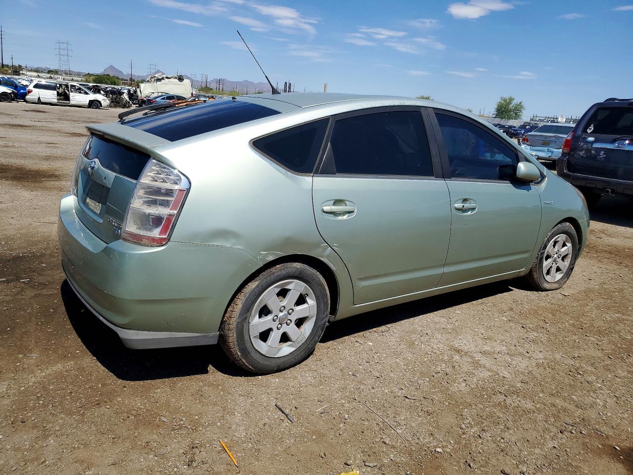 2008 Toyota Prius Base Green vin: JTDKB20U483414720