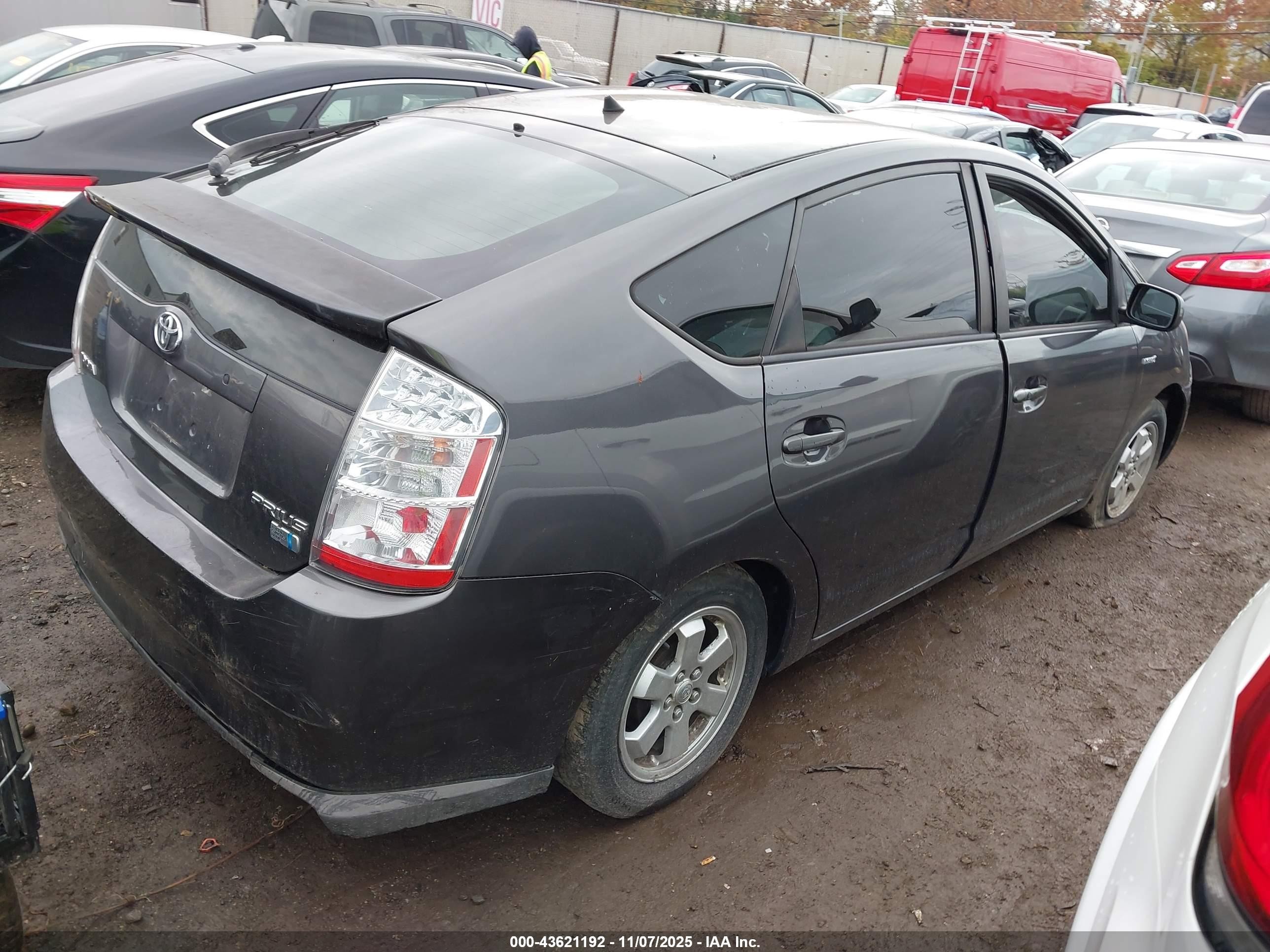 2008 Toyota Prius Touring Gray vin: JTDKB20U483420159