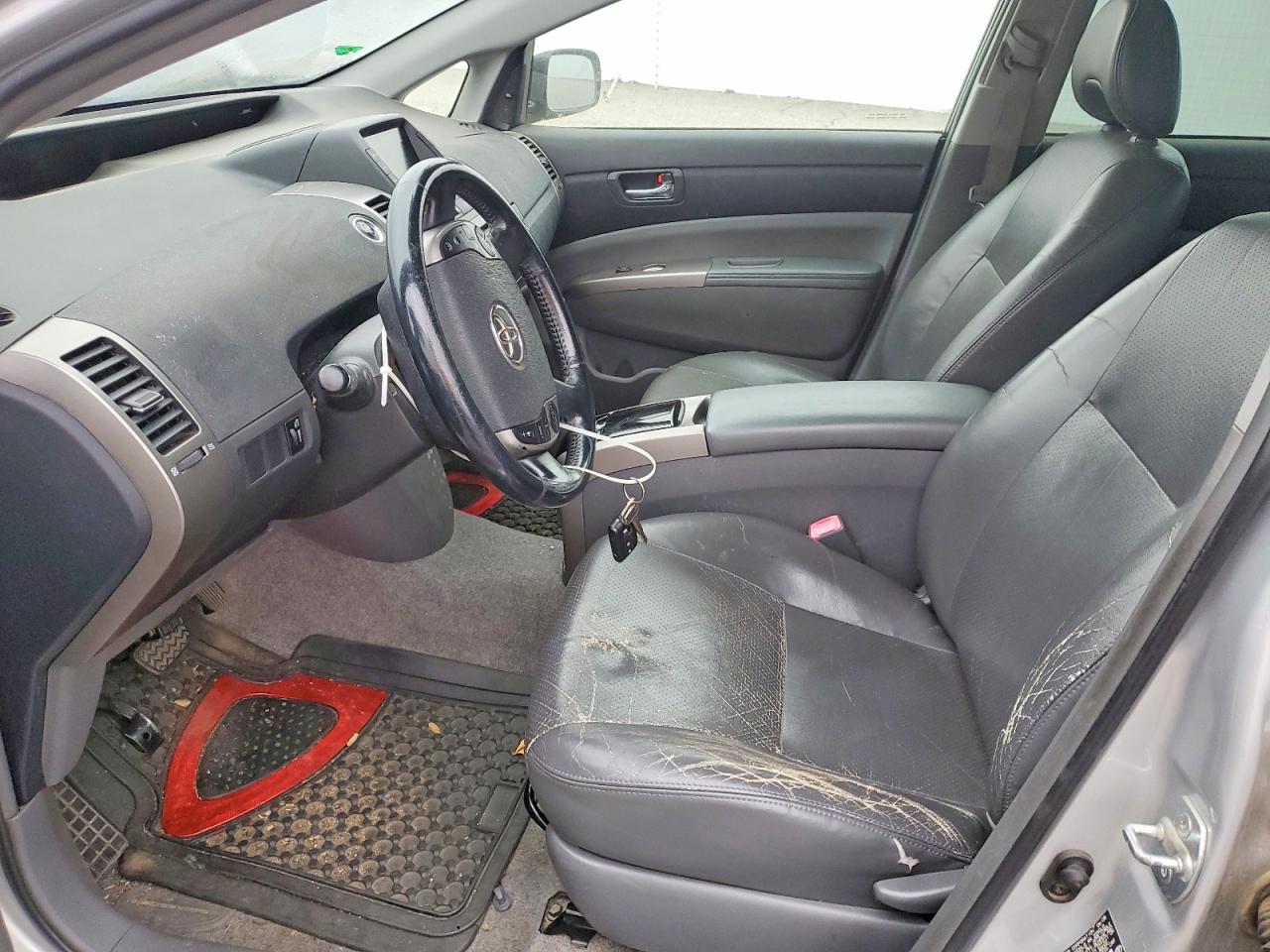 2008 Toyota Prius Base Серый vin: JTDKB20U483436992