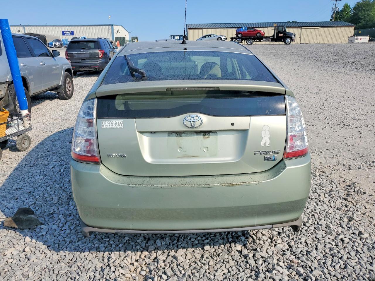 2008 Toyota Prius Base Green vin: JTDKB20U483448284