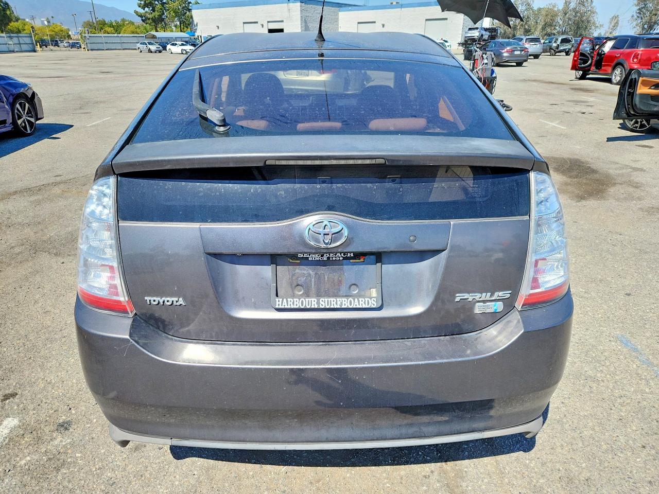 2008 Toyota Prius Base Gray vin: JTDKB20U483454845